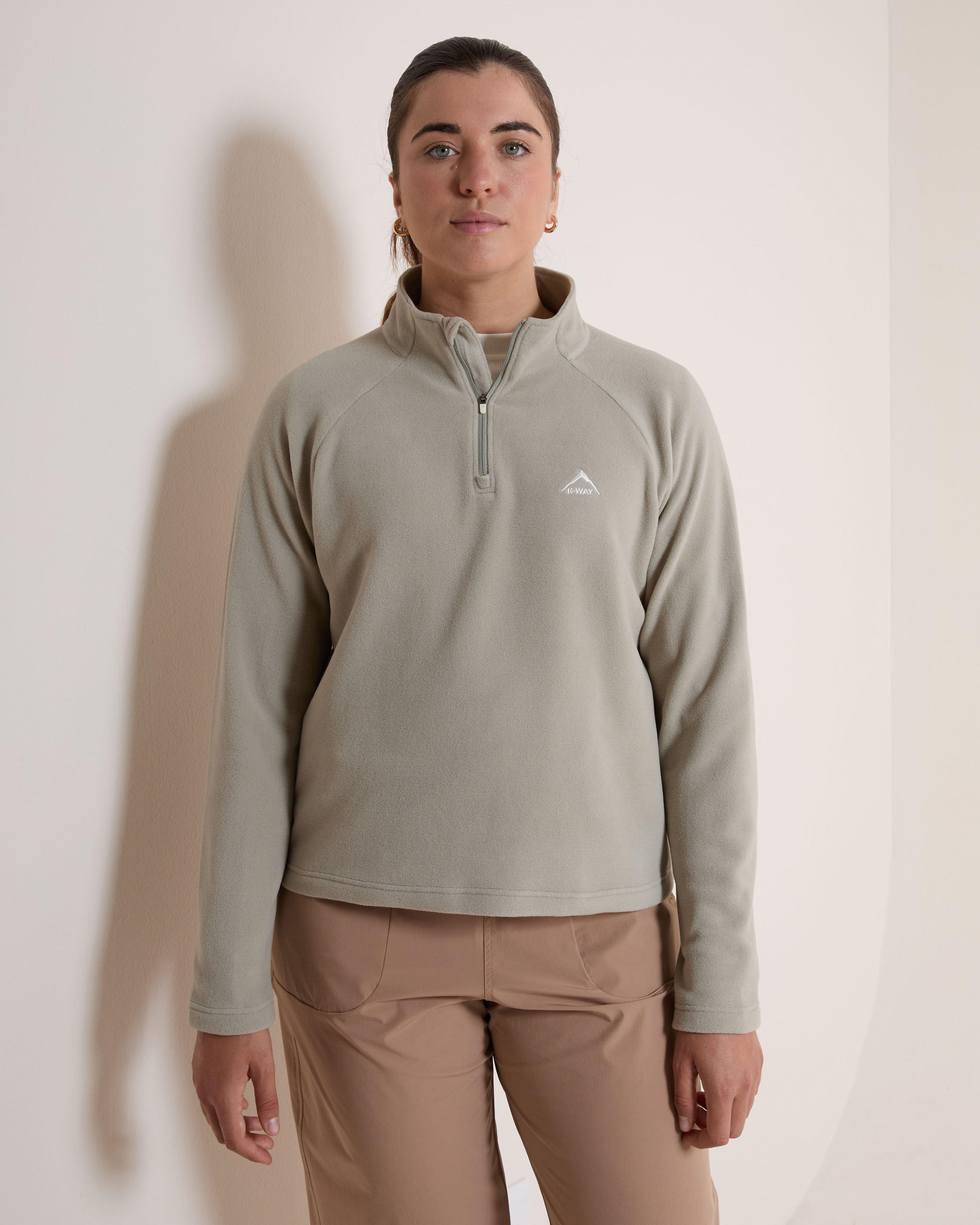 ウェア LTT GELANOTS CUPRO LUMINOUS HALF ZIP TOP K-WAY Women's Canyon Half Zip Fleece Top | Cape Union Mart