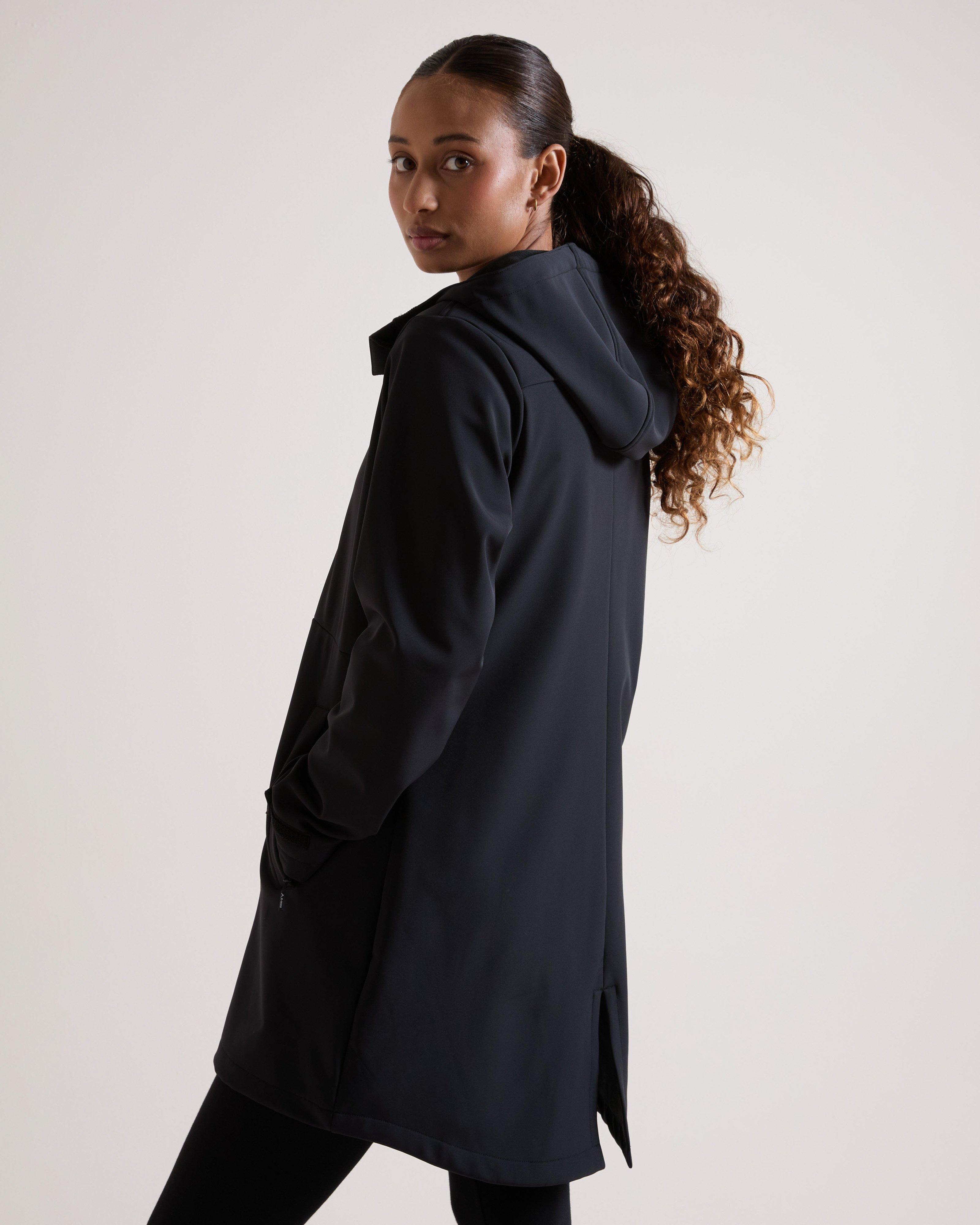 K-Way Women's Squall Softshell Knee-Length Jacket