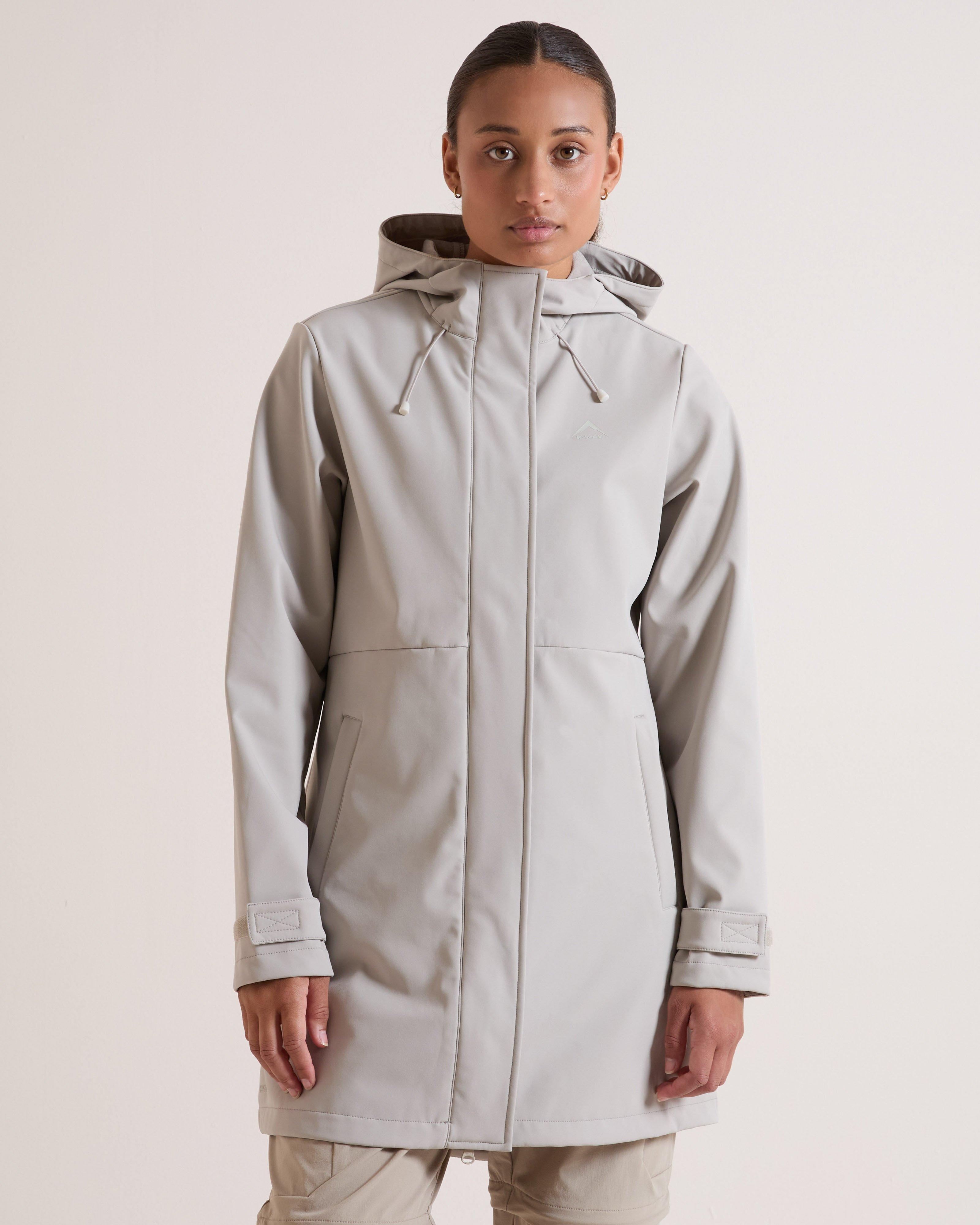 K-WAY Women's Squall Softshell Knee-Length Jacket | Cape Union Mart