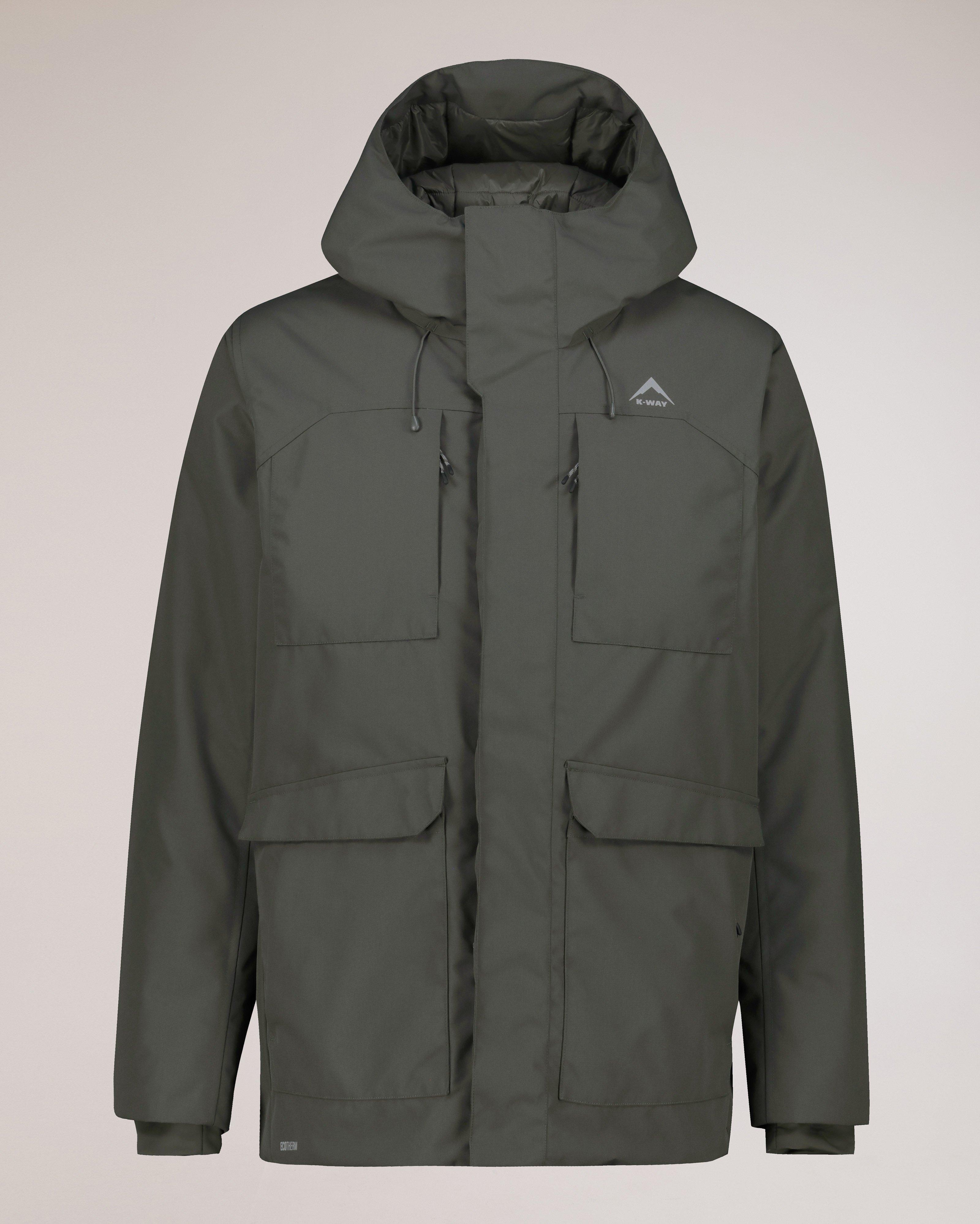 K-WAY Men's Insulated Parker Jacket | Cape Union Mart