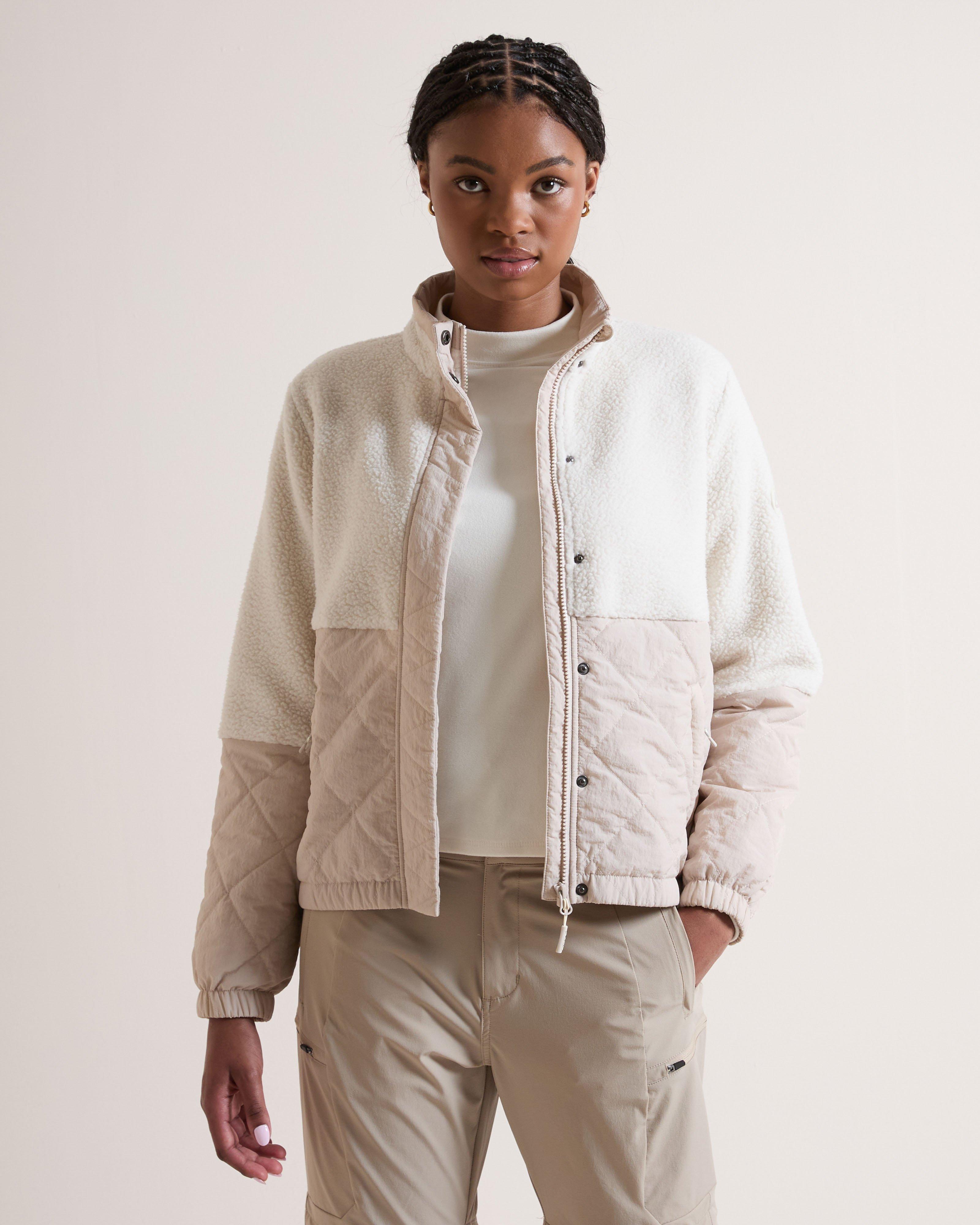 K-WAY Women's Venture Hybrid Borg Fleece Jacket | Cape Union Mart