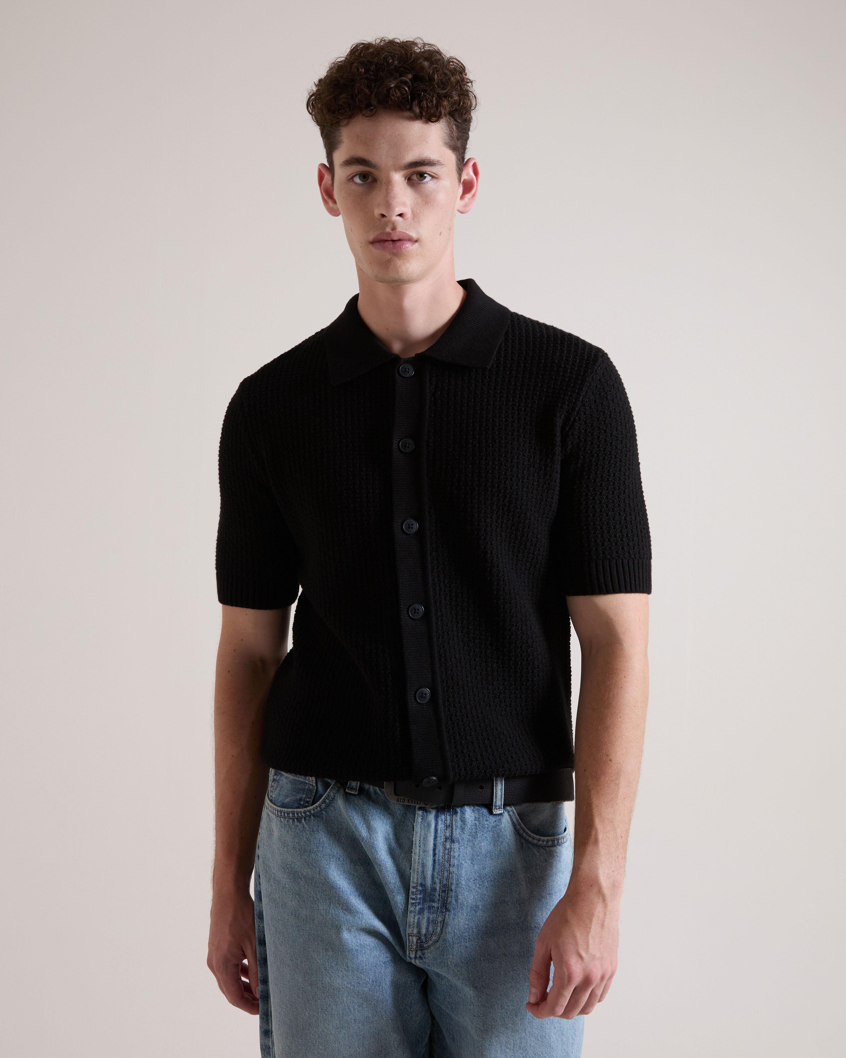 Men's Zidane Knit Shirt | Old Khaki