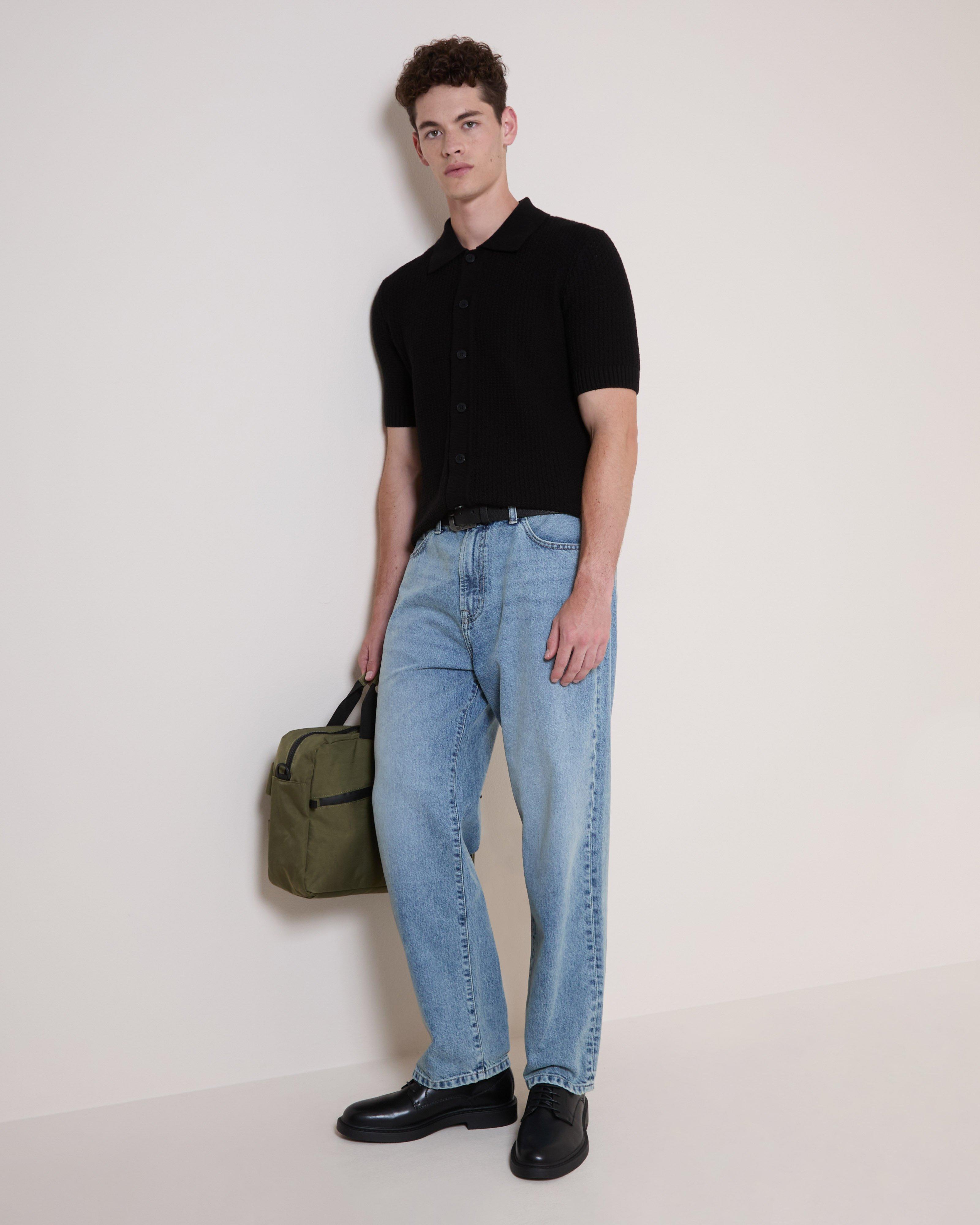 Men's Zidane Knit Shirt | Old Khaki