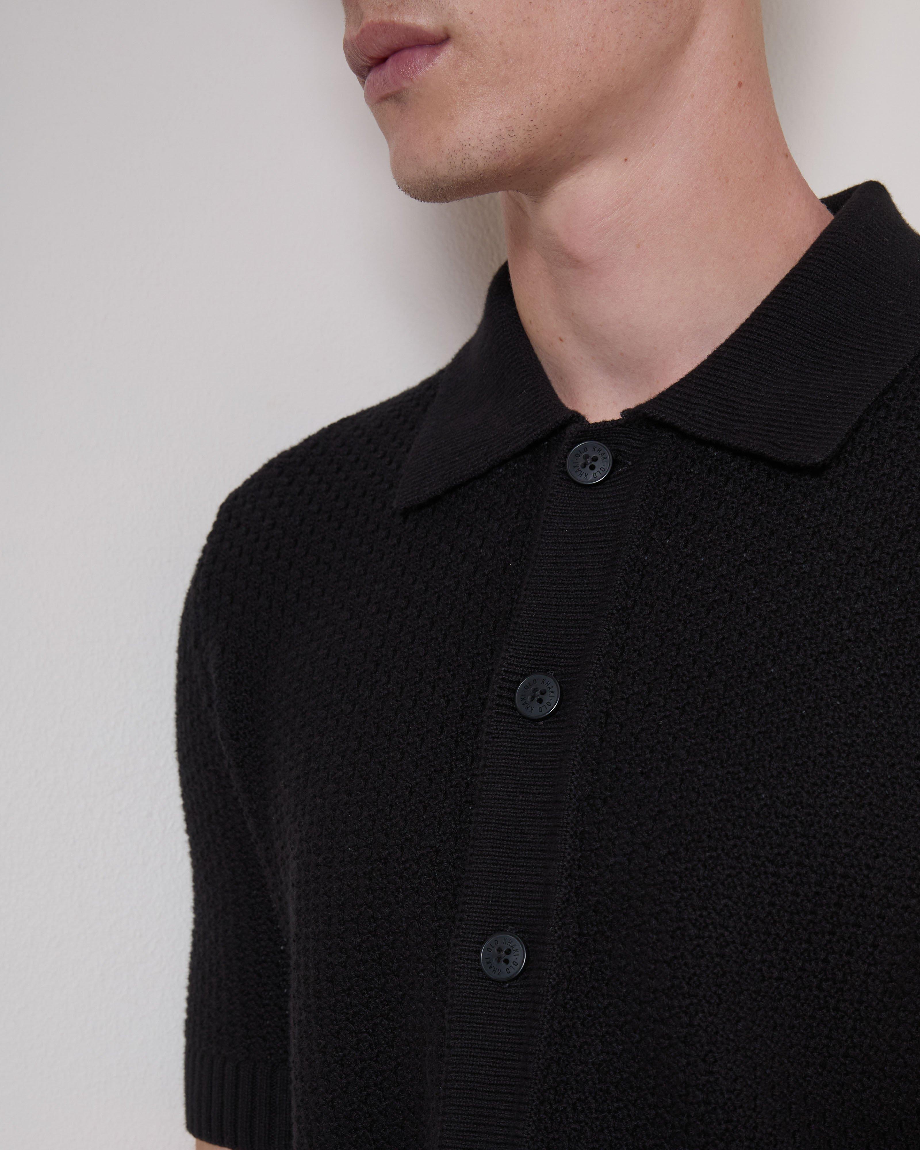 Men's Zidane Knit Shirt | Old Khaki