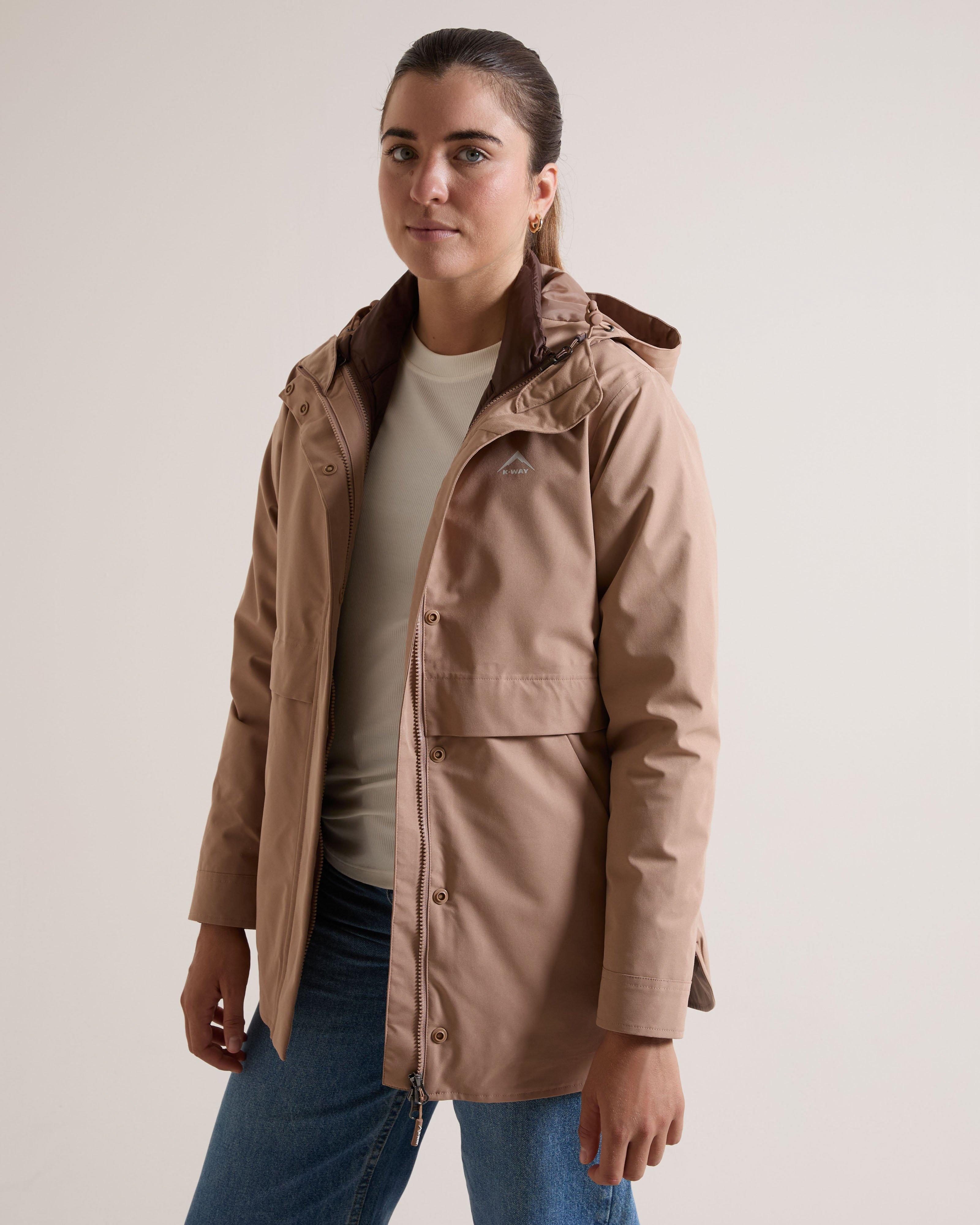 K-Way Women's Arbour 3-in-1 Jacket