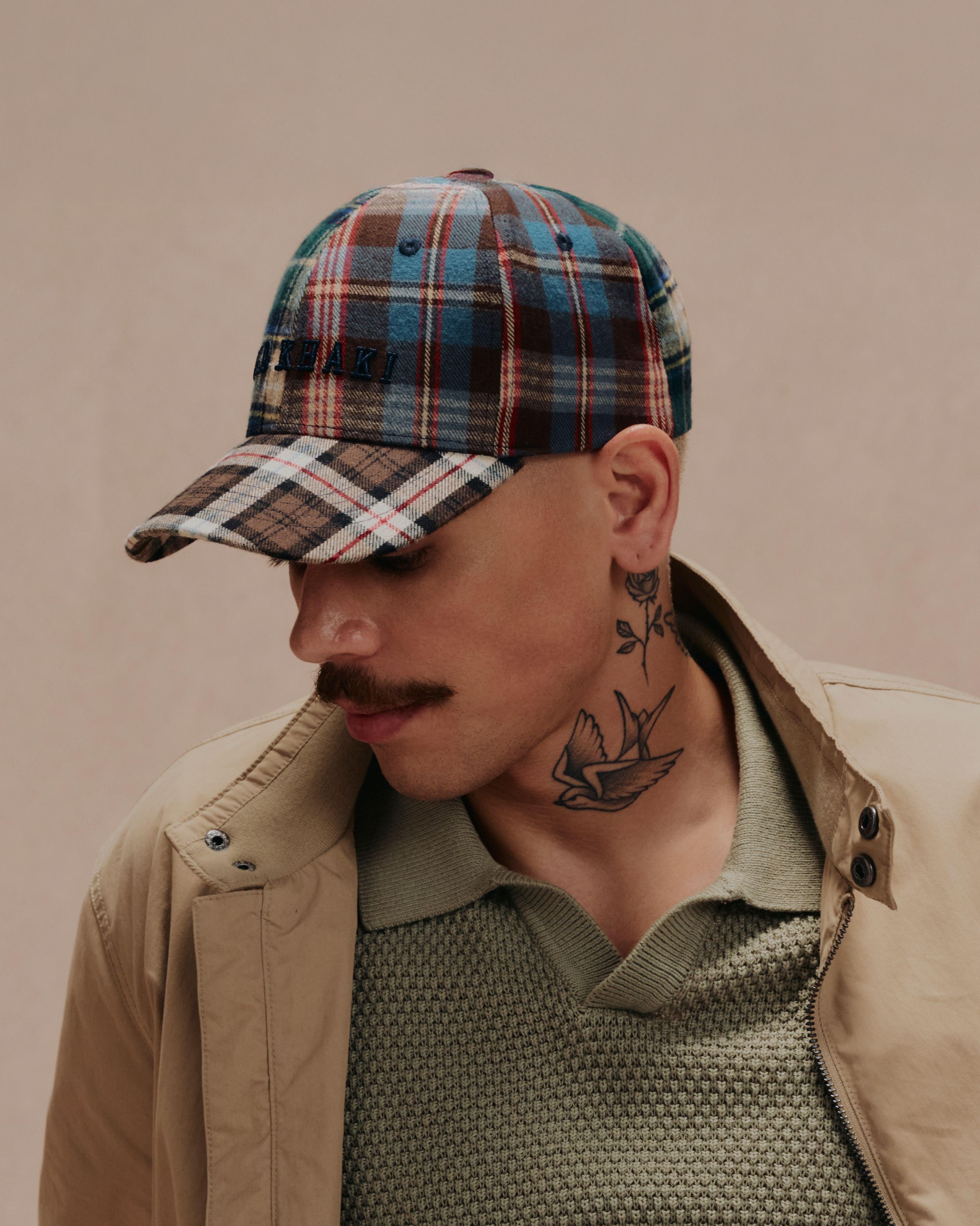 Men's Keith Blocked Warm Handle Peak Cap