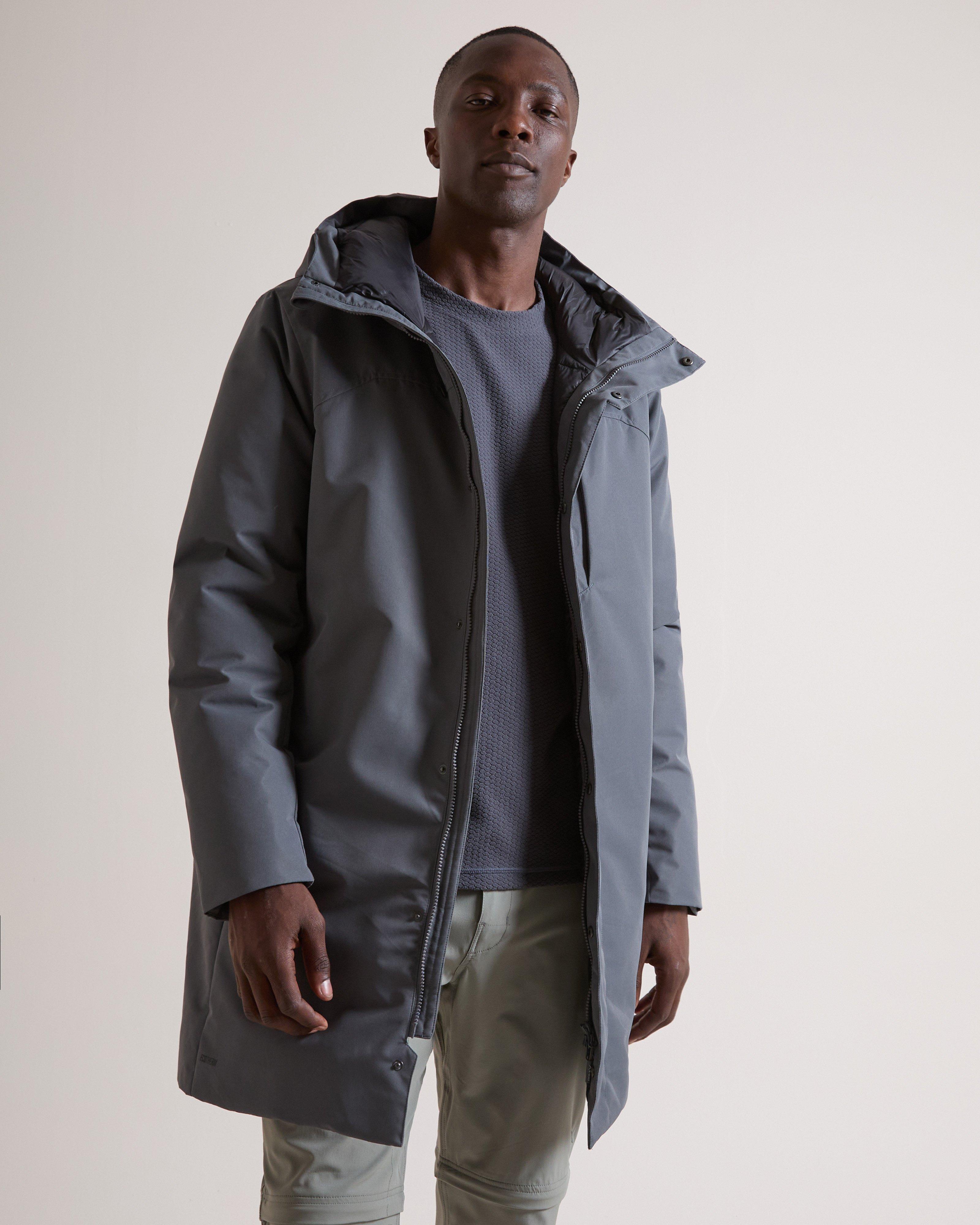 K-WAY Men's Revo Waterproof Shell Jacket - Charcoal - Cape Union Mart