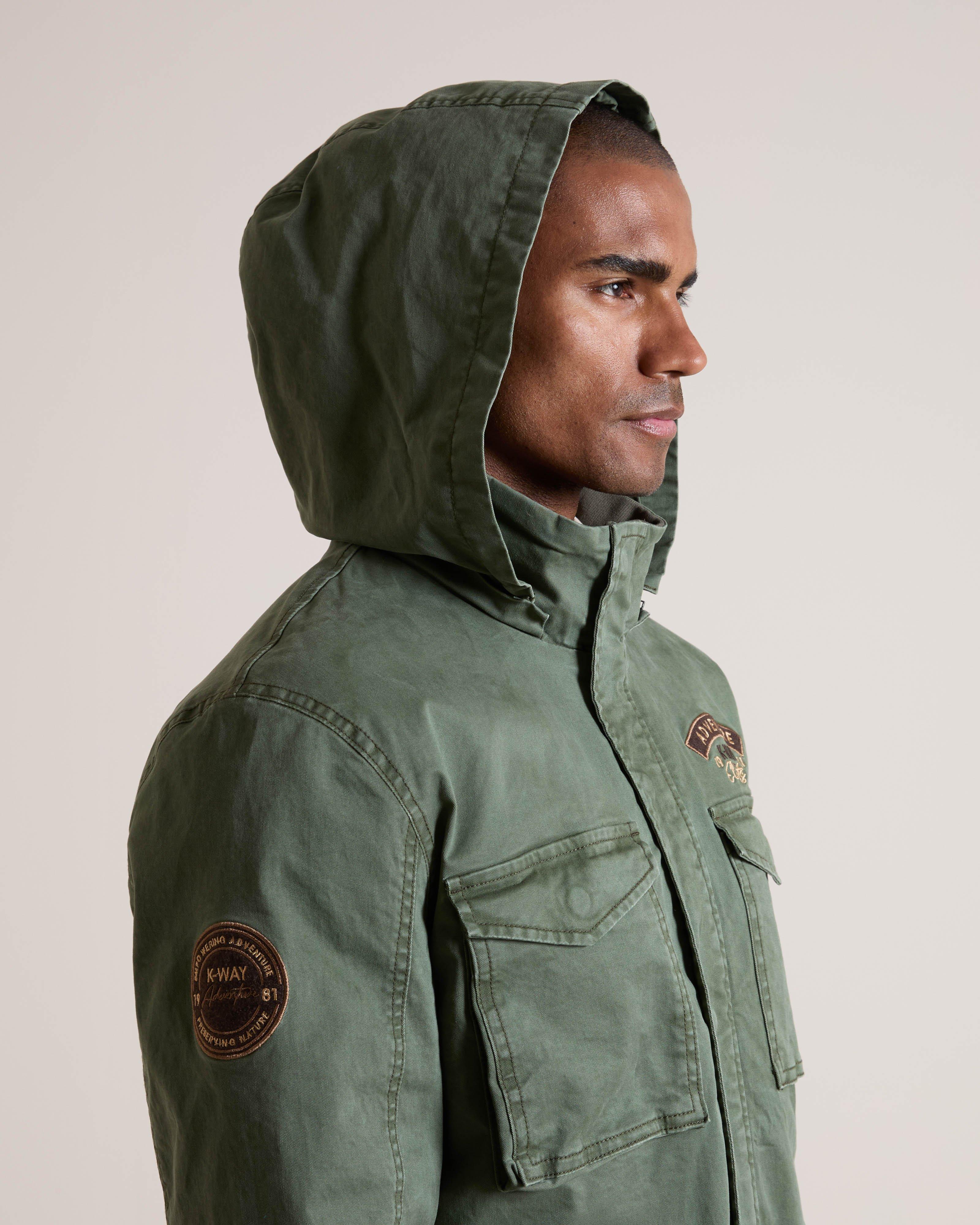 K-Way Elements Men's Lined Parka Jacket | Cape Union Mart