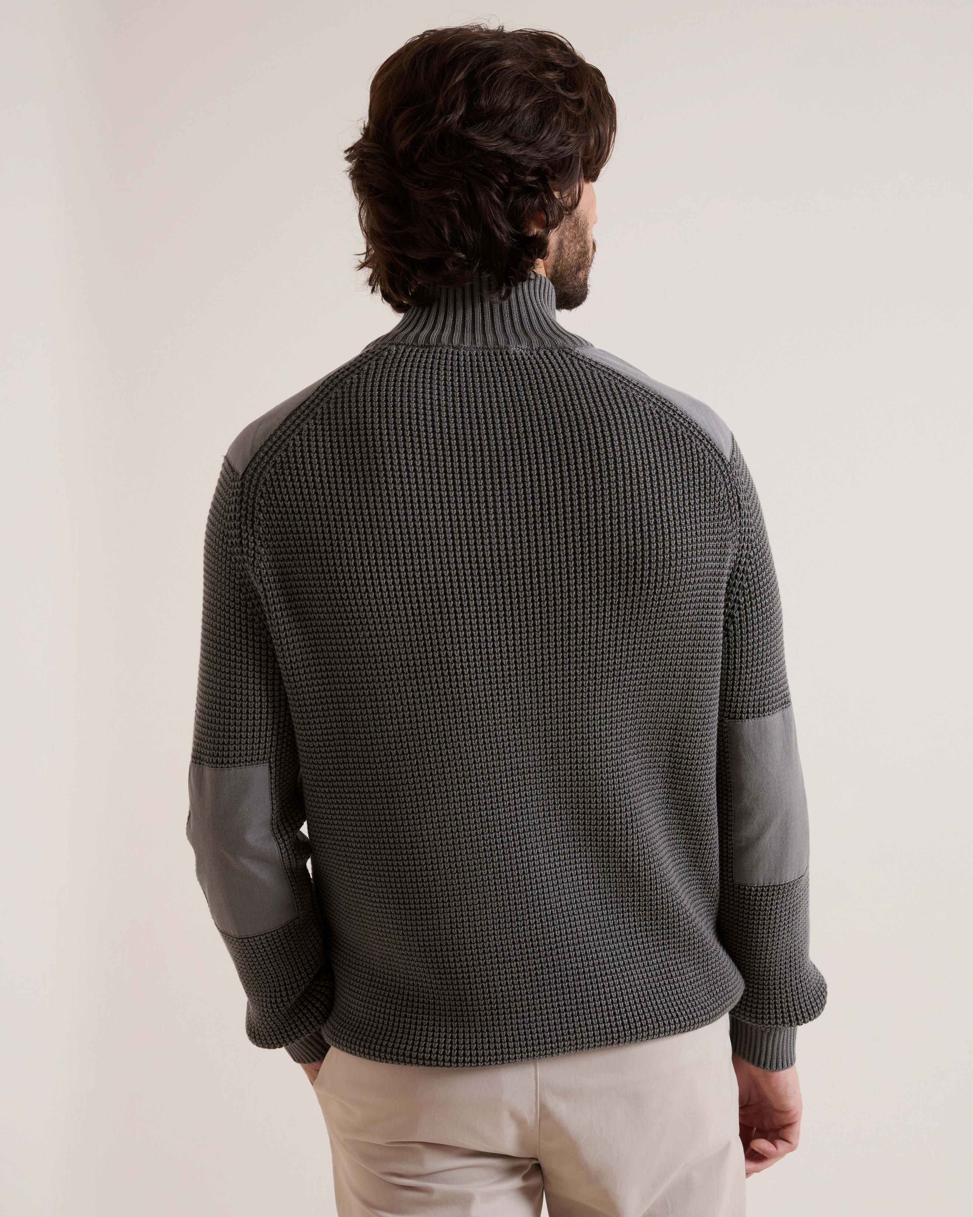 K-Way Elements Men's 1/4 Zip Work Sweater