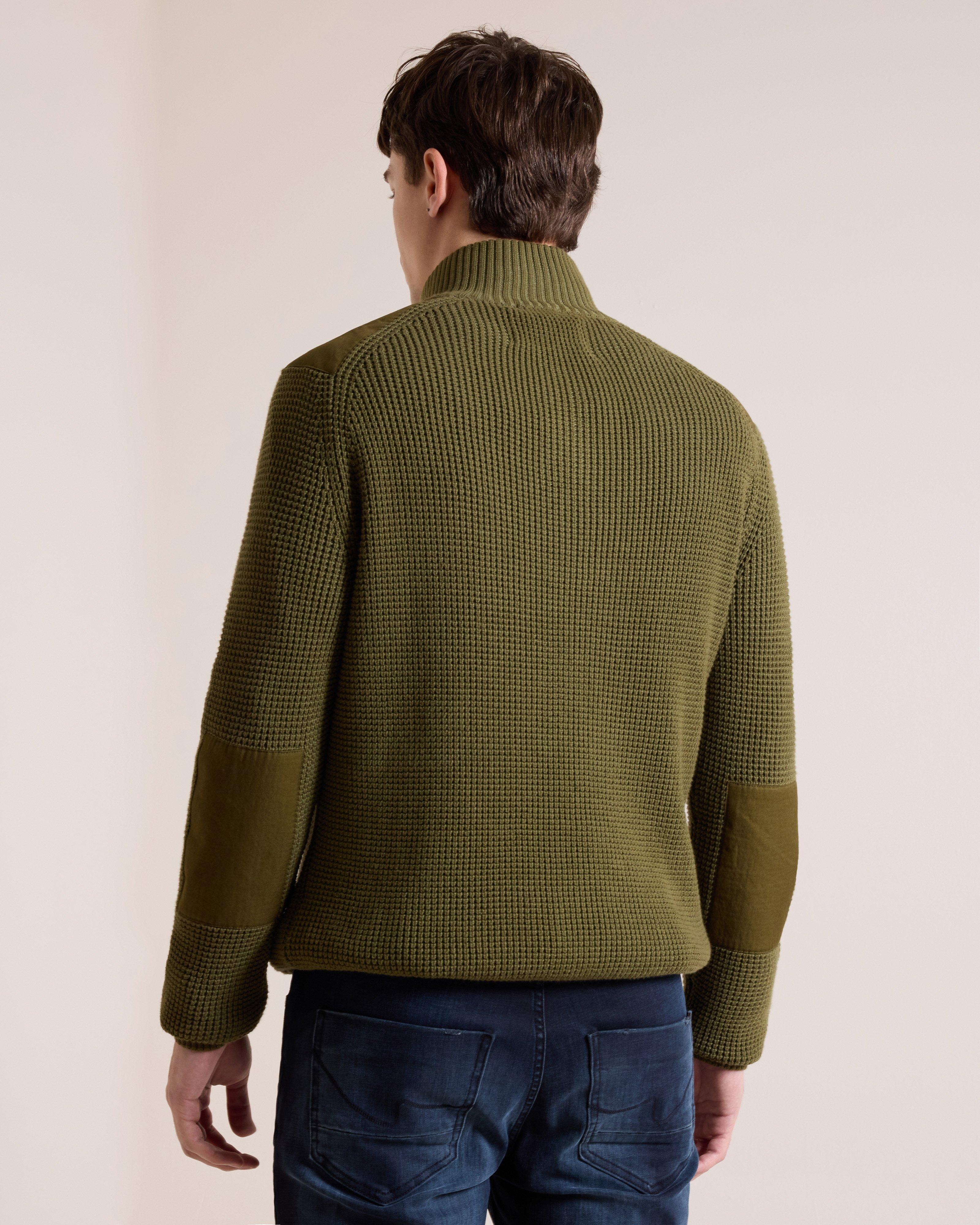 K-Way Elements Men's 1/4 Zip Work Sweater