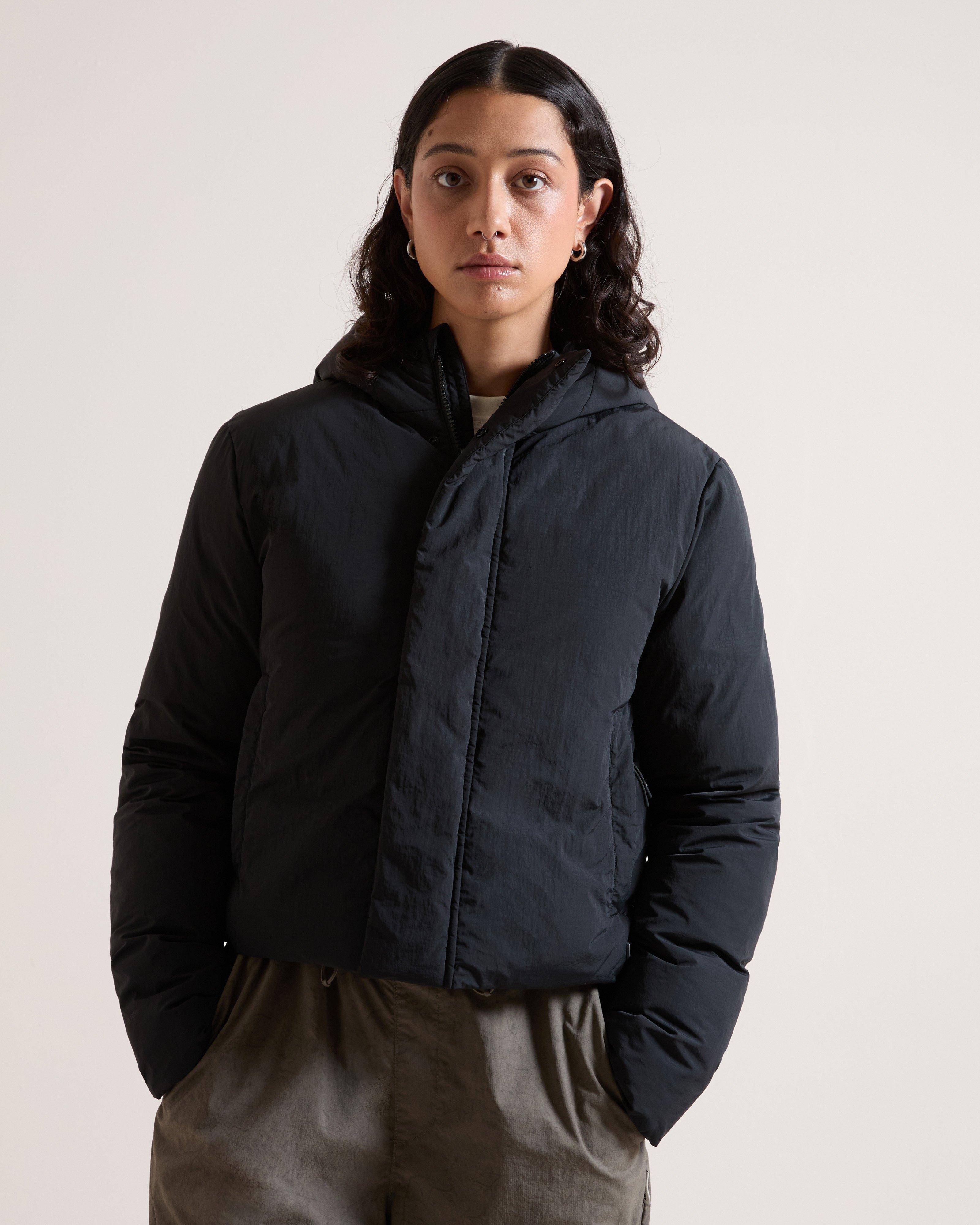 K-WAY Women's New Urban Hooded Cropped Jacket