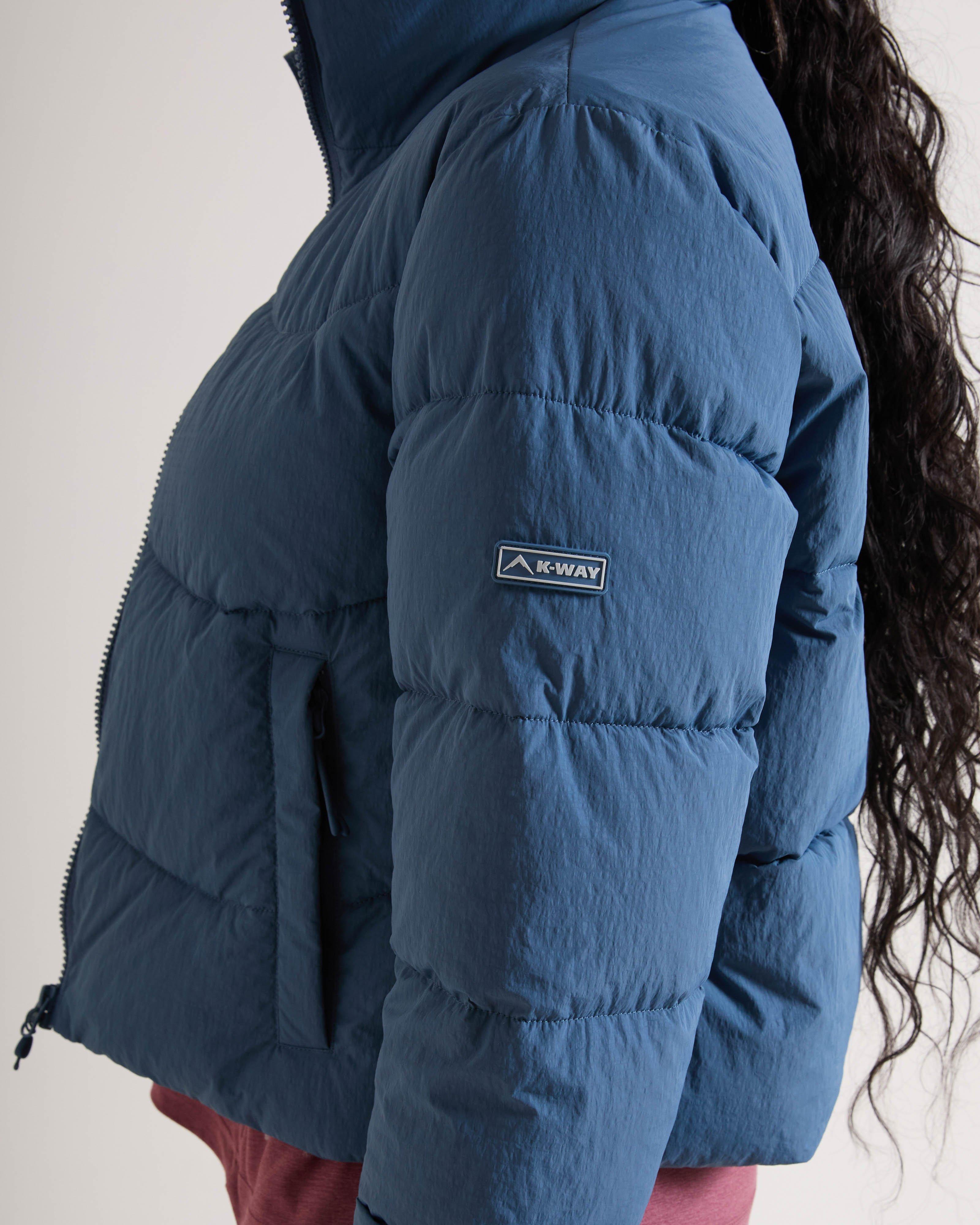 ジャケット・アウター High neck Cropped Down chiiibag K-WAY Women's Jordaan Cropped Puffer Jacket | Cape Union Mart