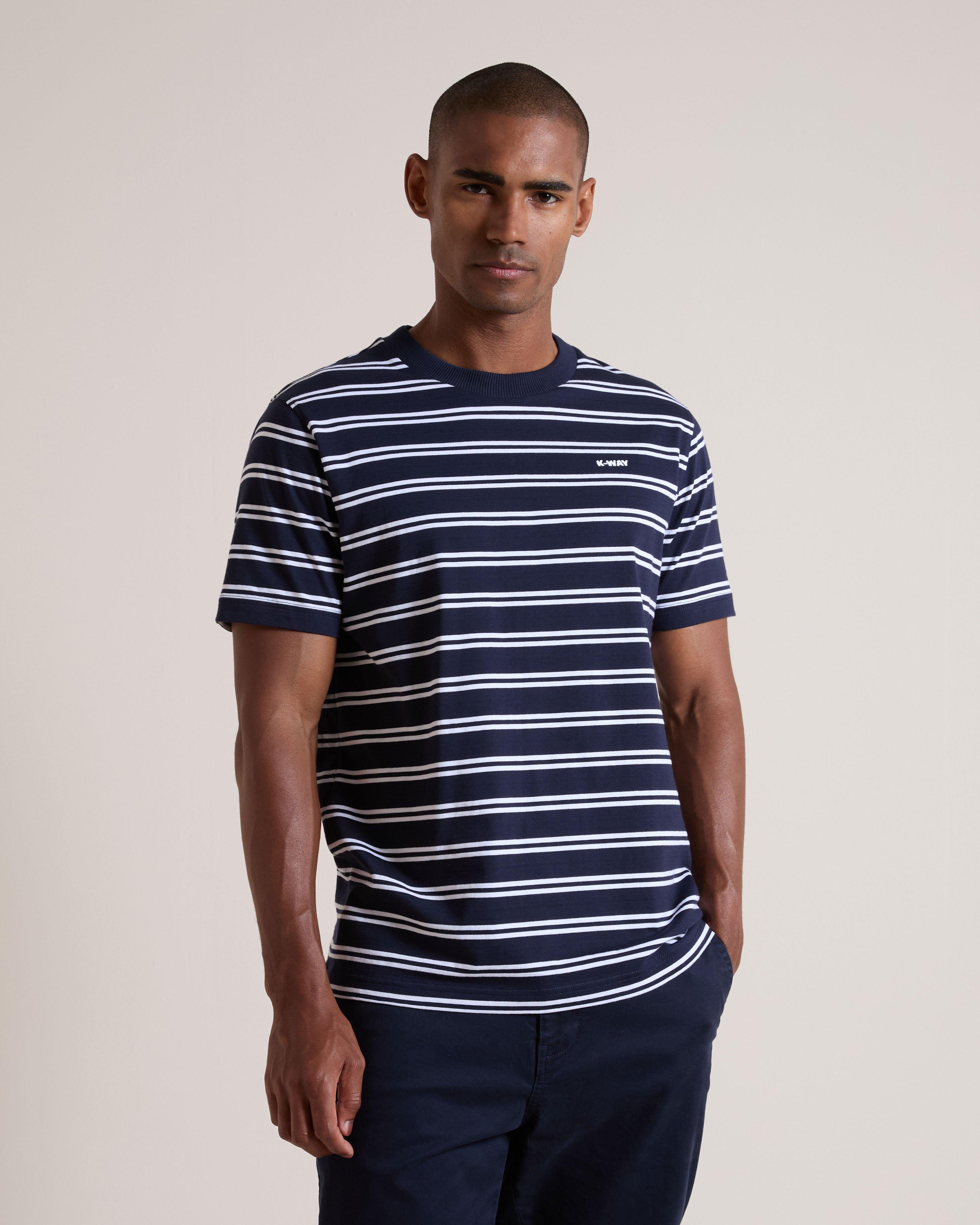 K-Way Elements Men's Striped T-Shirt | Cape Union Mart