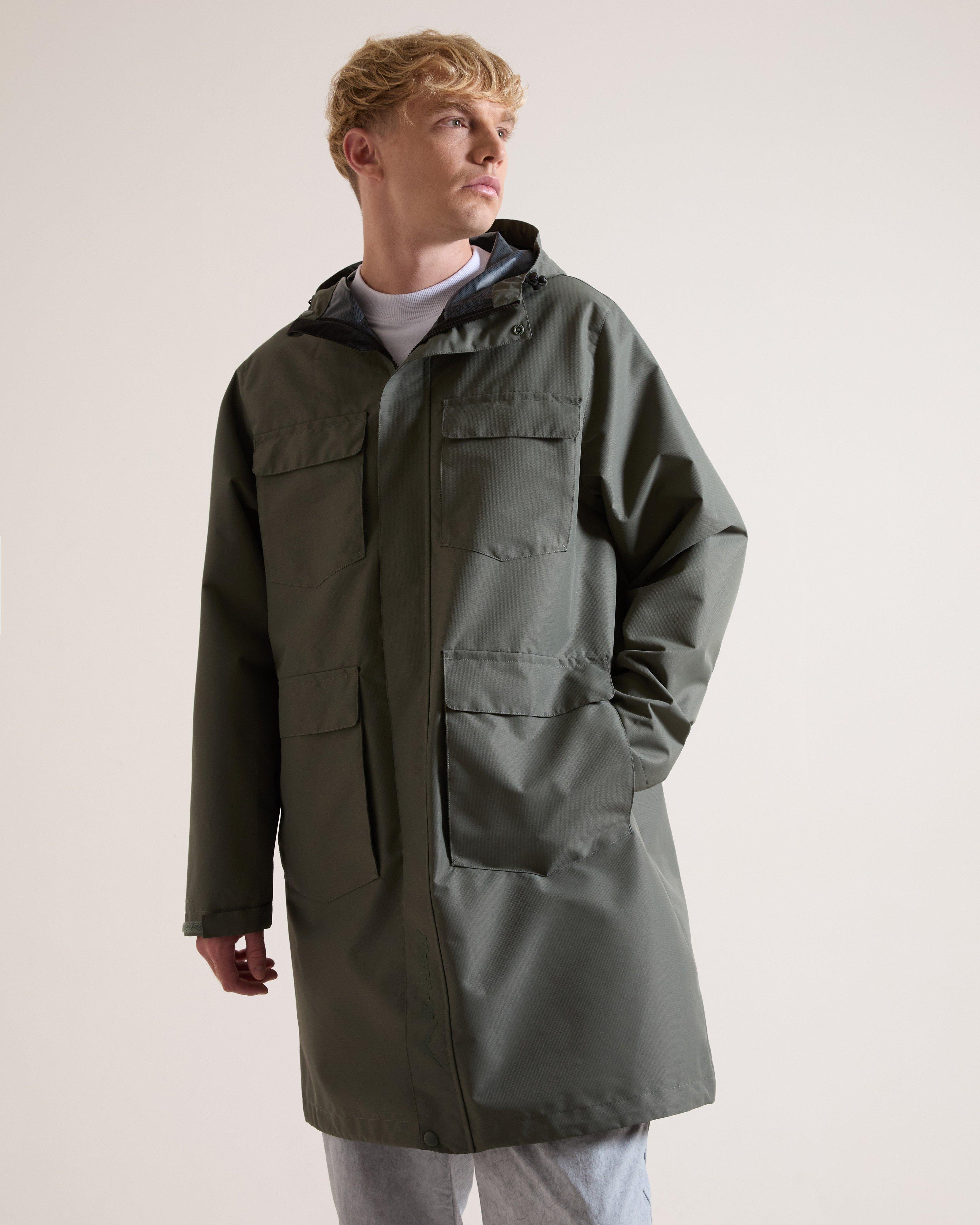 K-WAY Men's Modder Longline Softshell Jacket