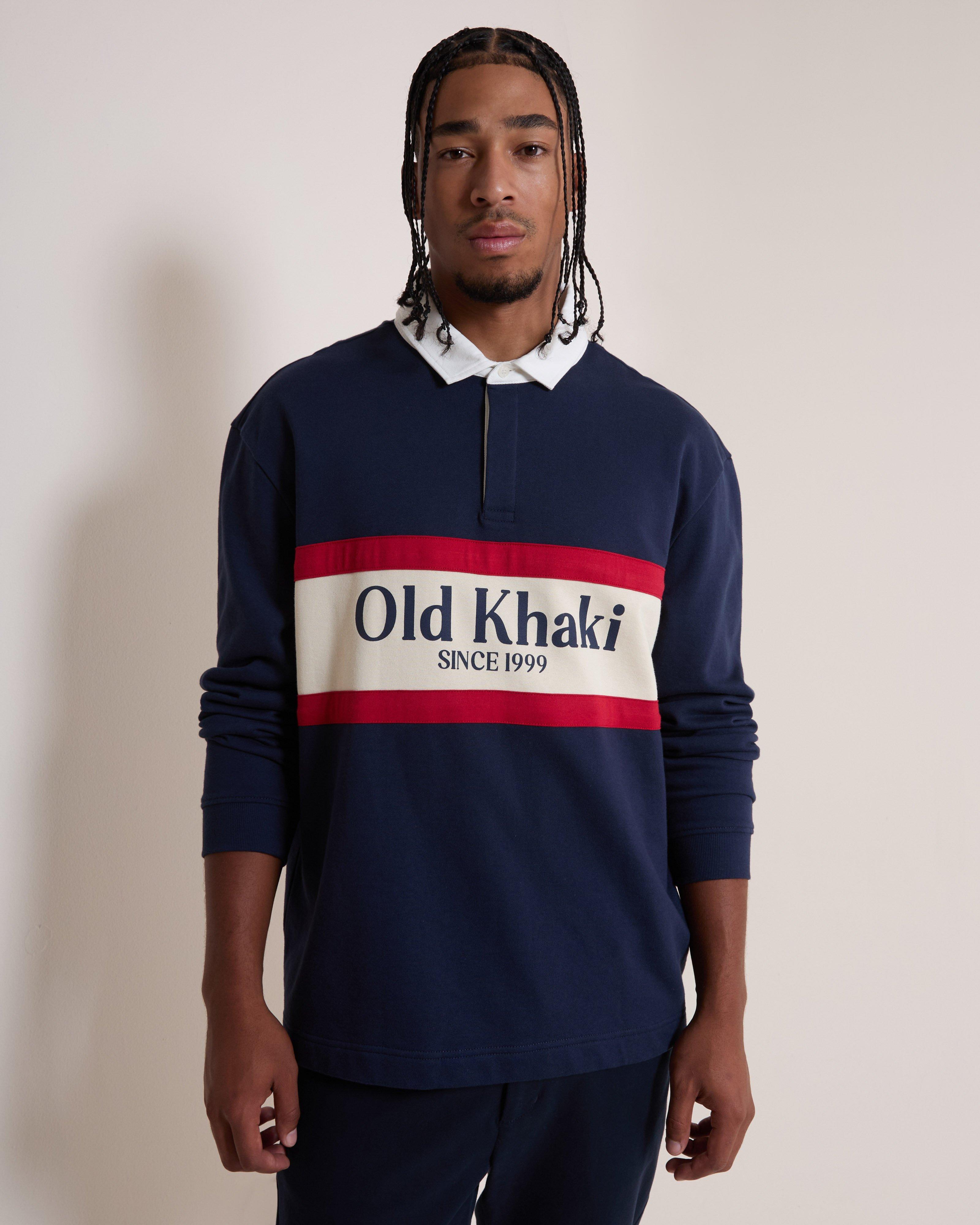 Old Khaki Men's James Rugby Sweat Top | Cape Union Mart