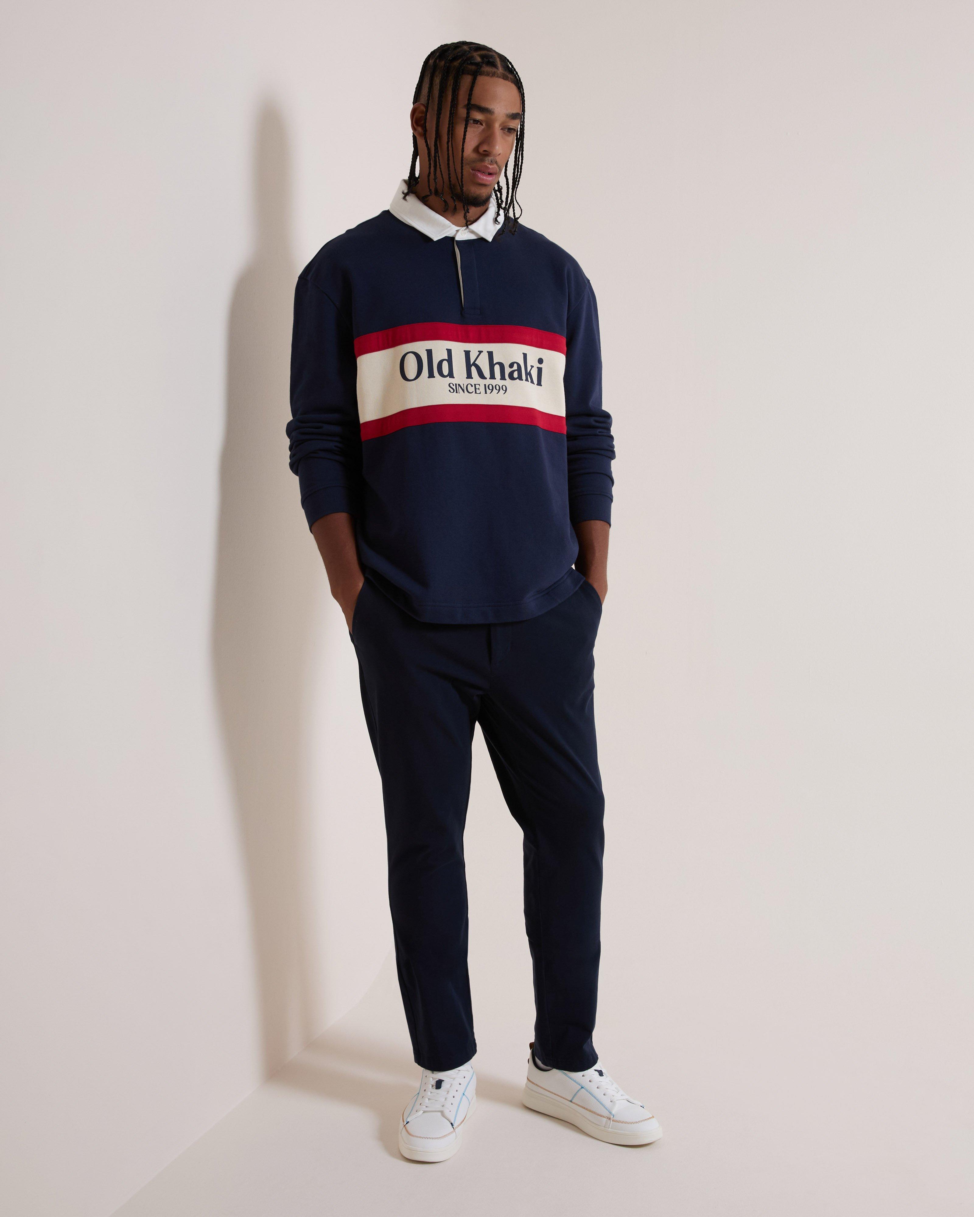 Old Khaki Men's James Rugby Sweat Top | Cape Union Mart