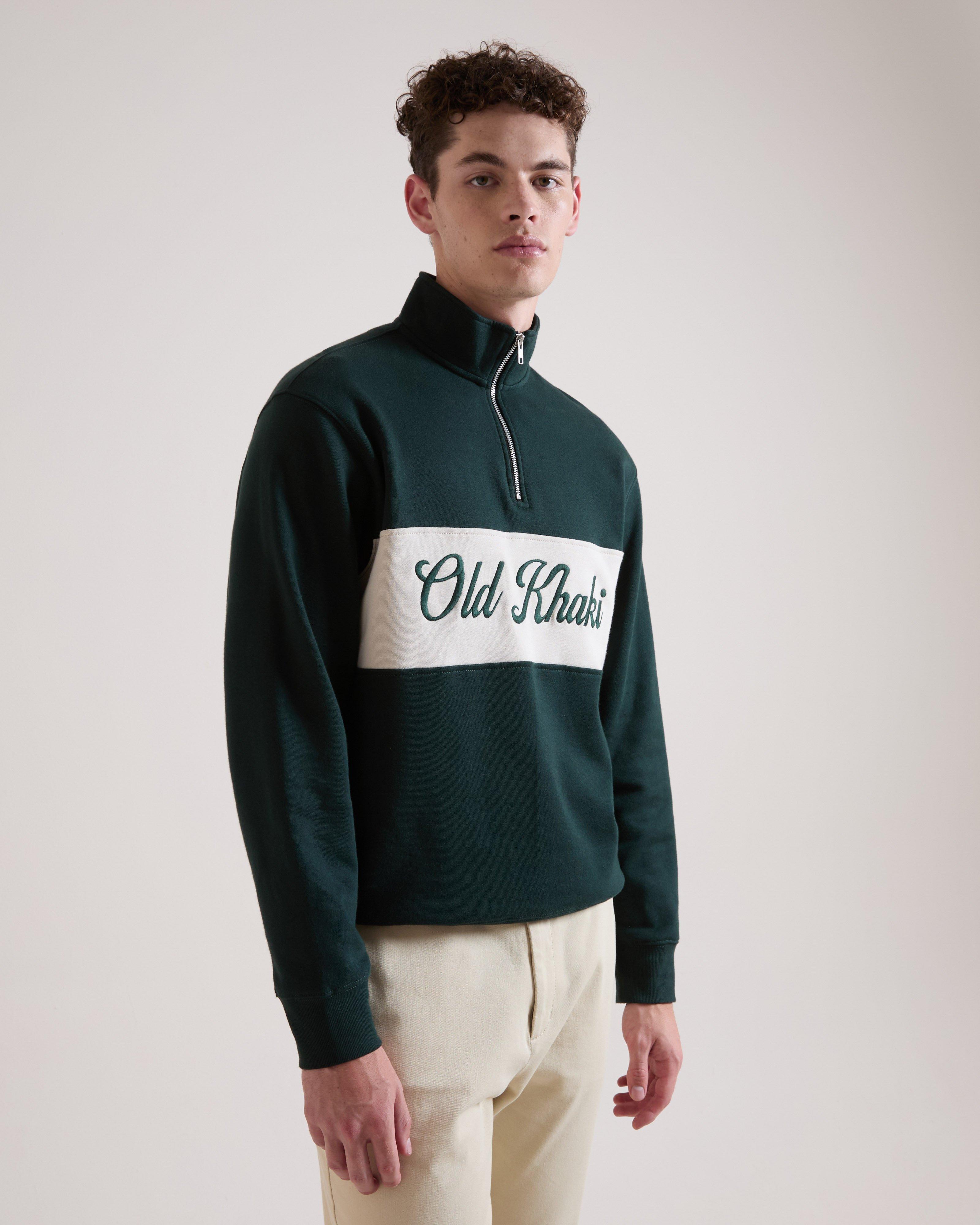 Old Khaki Men's Donny 1/4 Zip Sweat Top | Cape Union Mart