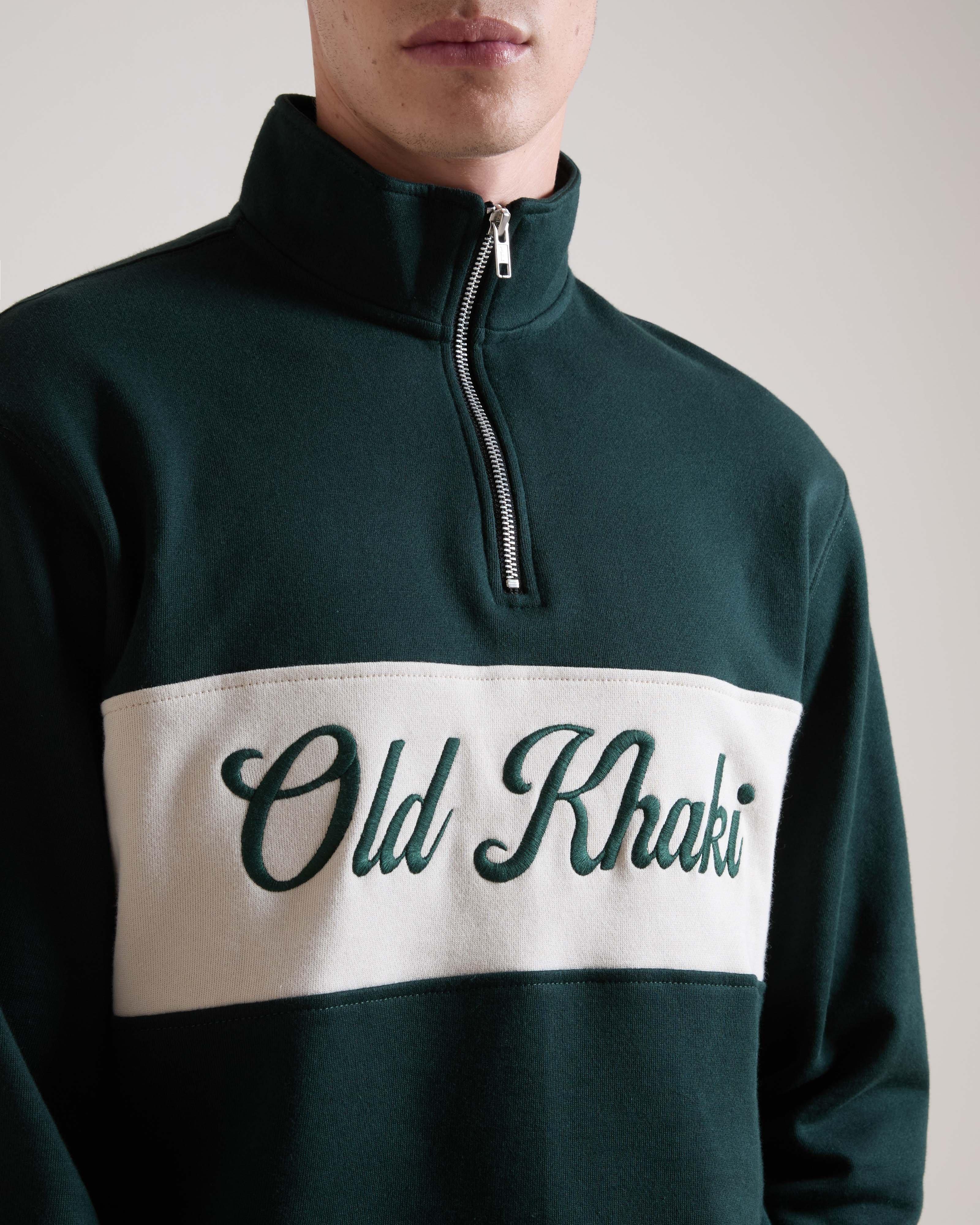 Old Khaki Men's Donny 1/4 Zip Sweat Top | Cape Union Mart