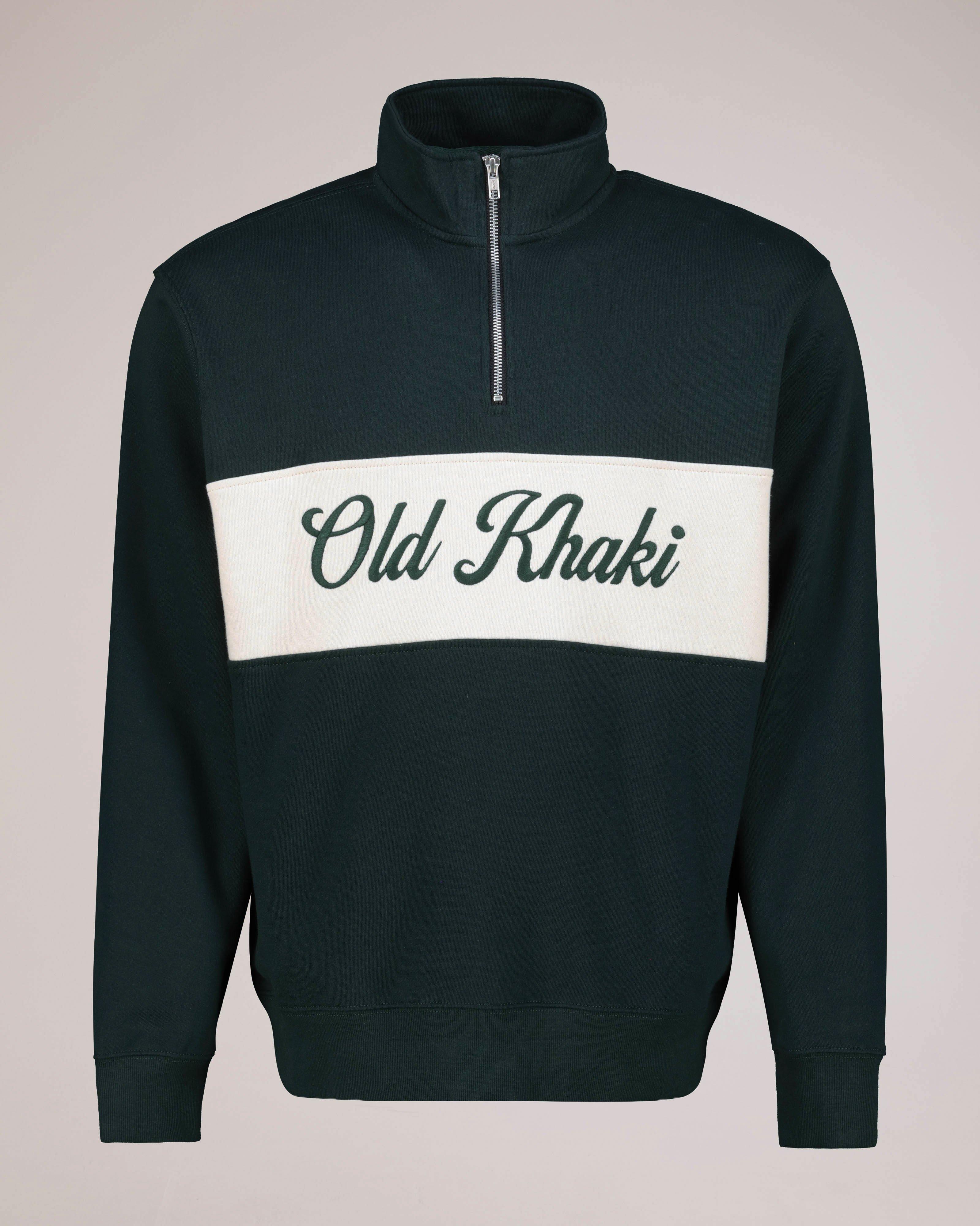 Old Khaki Men's Donny 1/4 Zip Sweat Top | Cape Union Mart