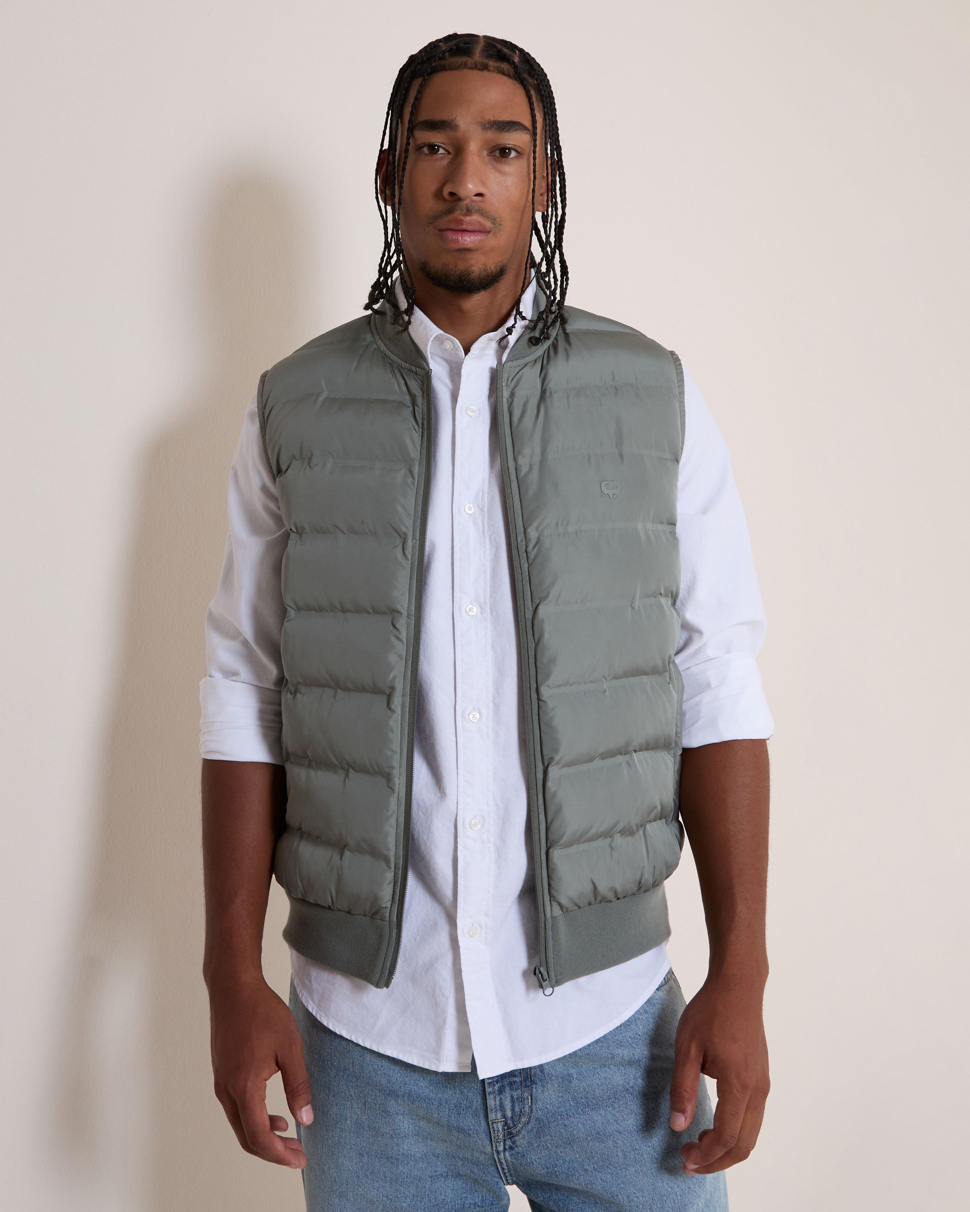 murral Ambiguous gilet ジャケット litmas ジレ Men's Jagger Hybrid Gilet | Old Khaki