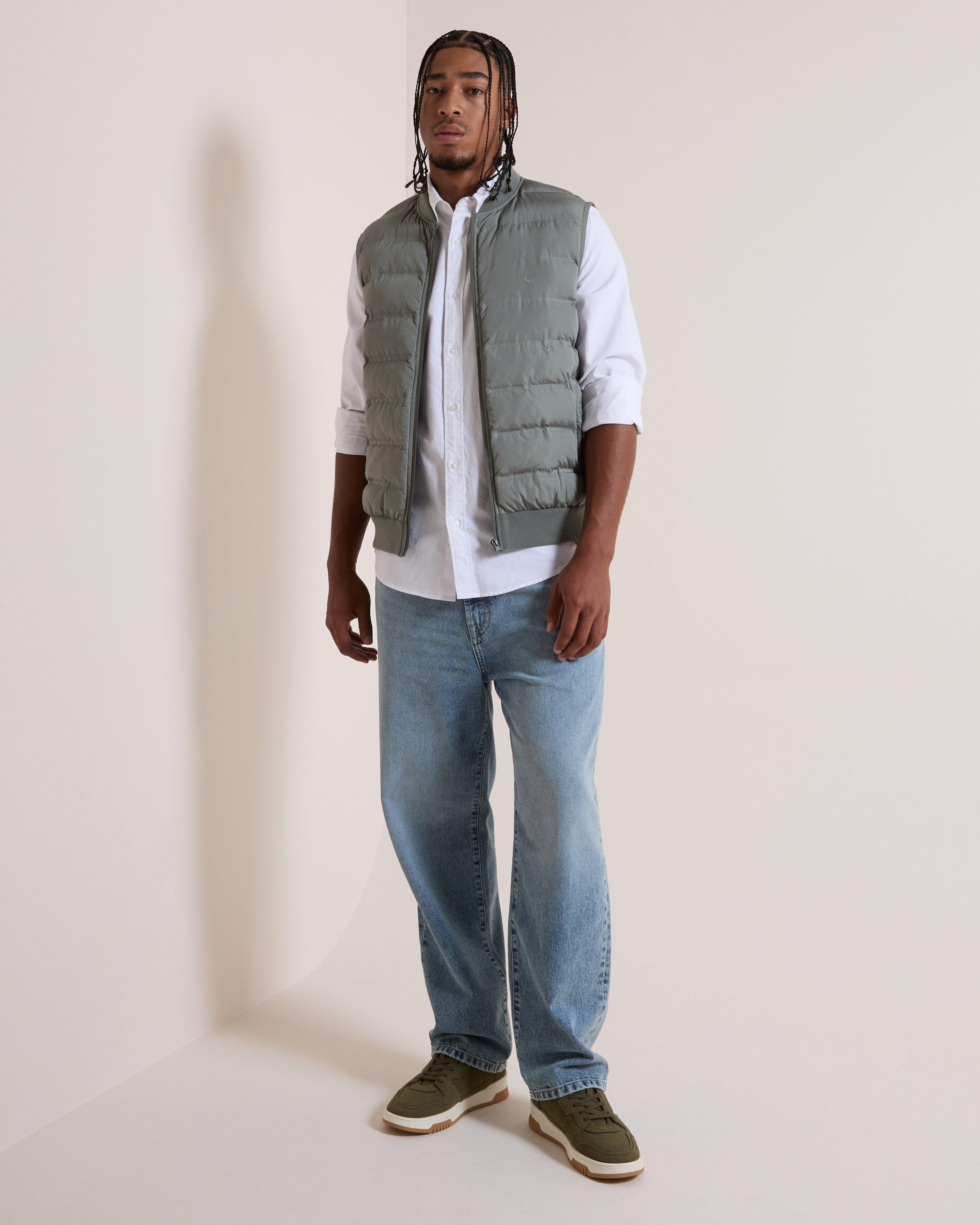 Men's Jagger Hybrid Gilet | Old Khaki