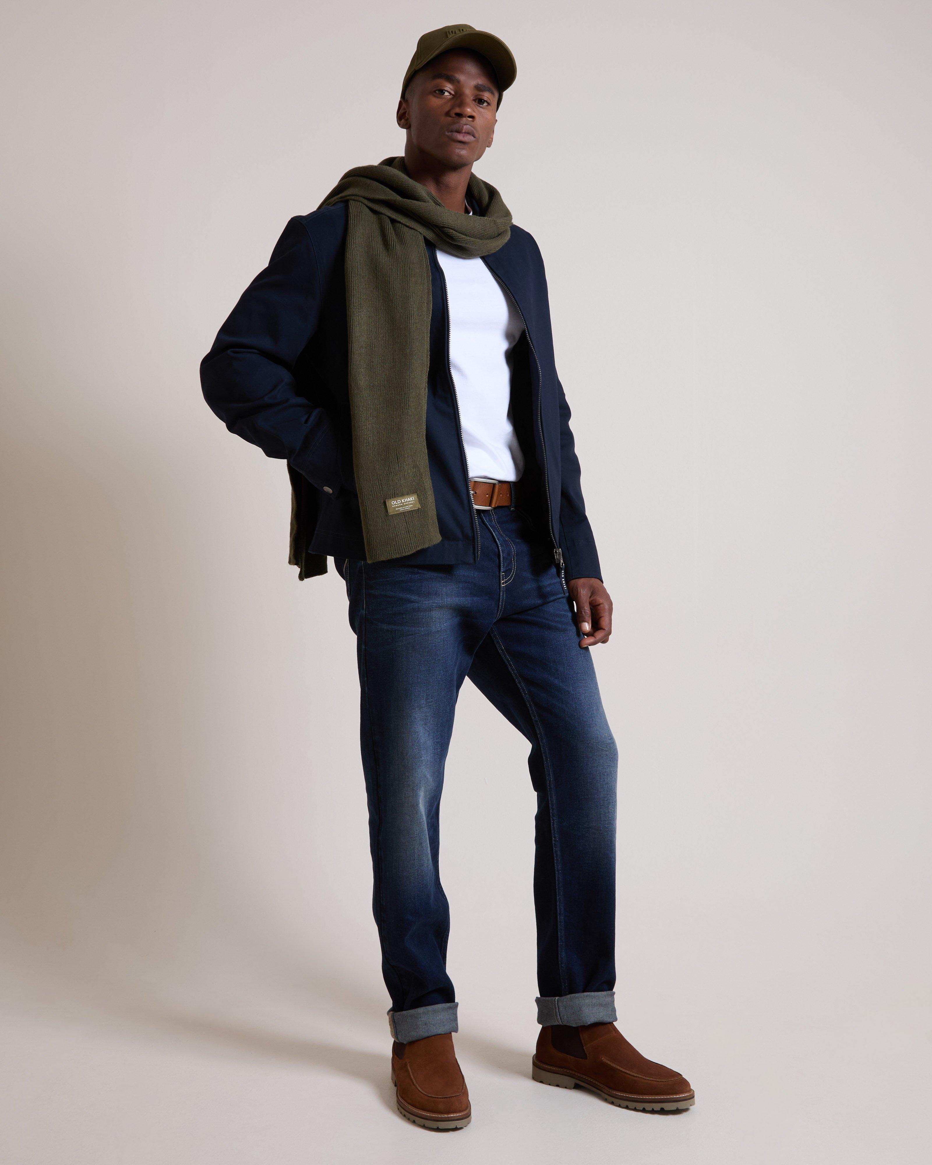 Men's Chase Cotton Harrington Jacket | Old Khaki