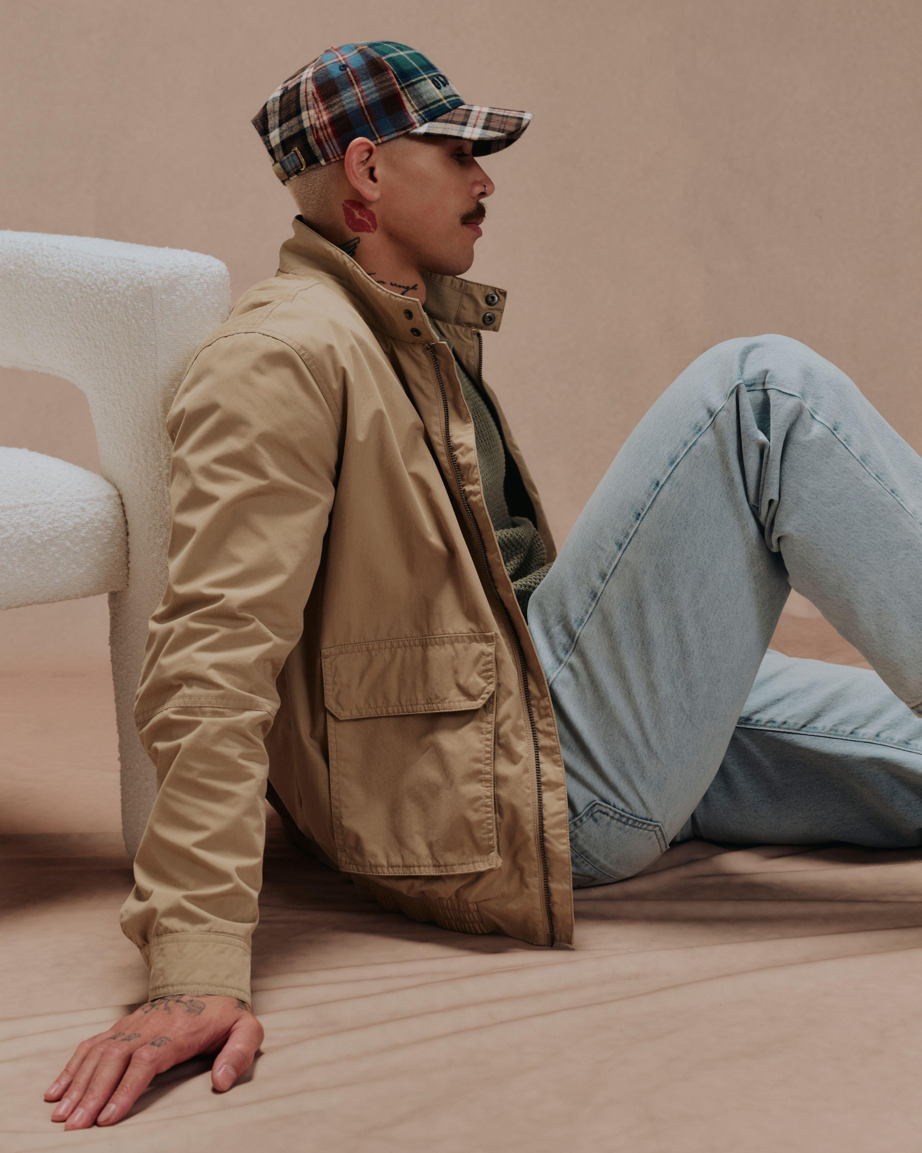 Men&rsquo;s Psykes Cotton Utility Jacket