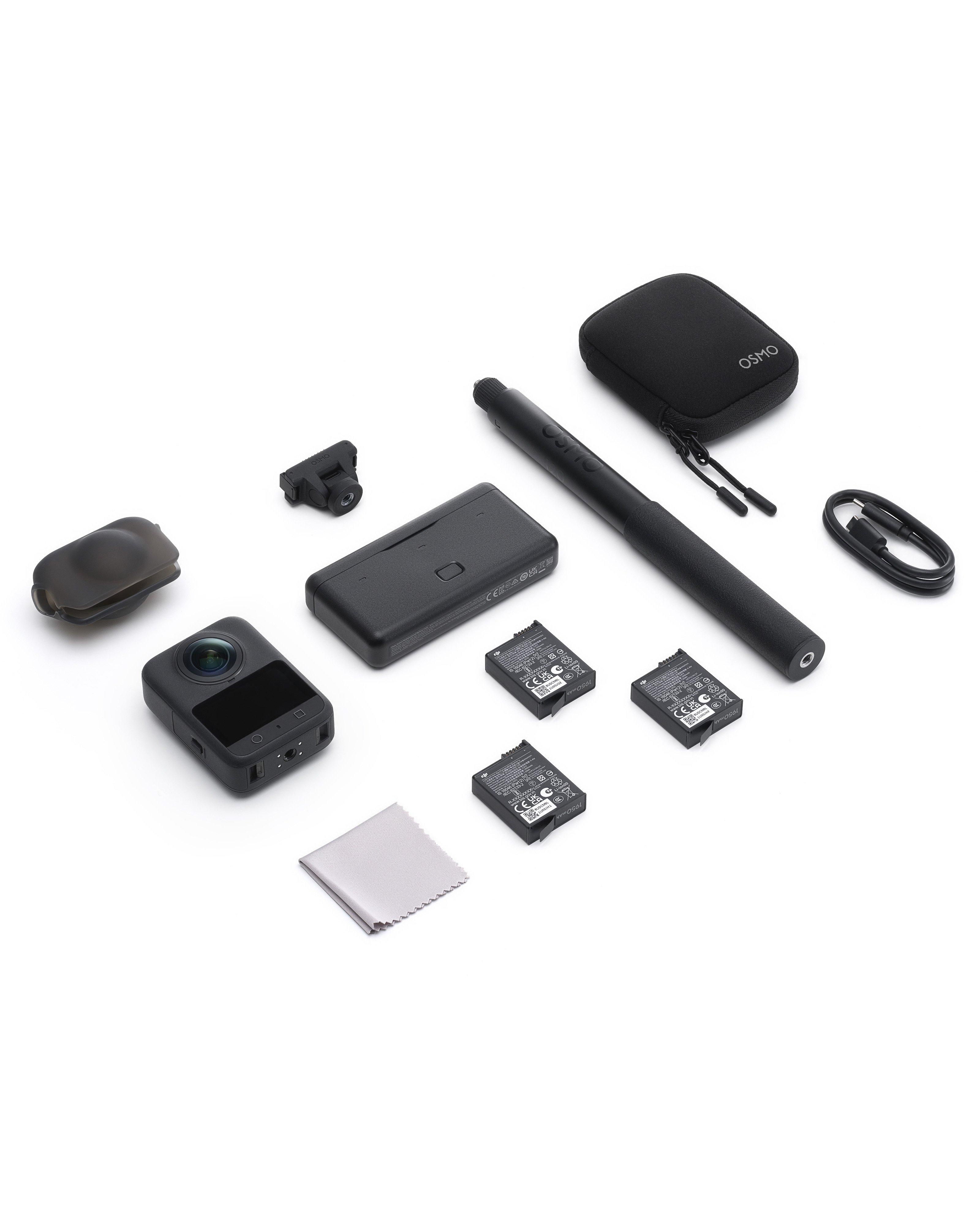 DJI Osmo 360 Adventure Combo Action Camera -  Black