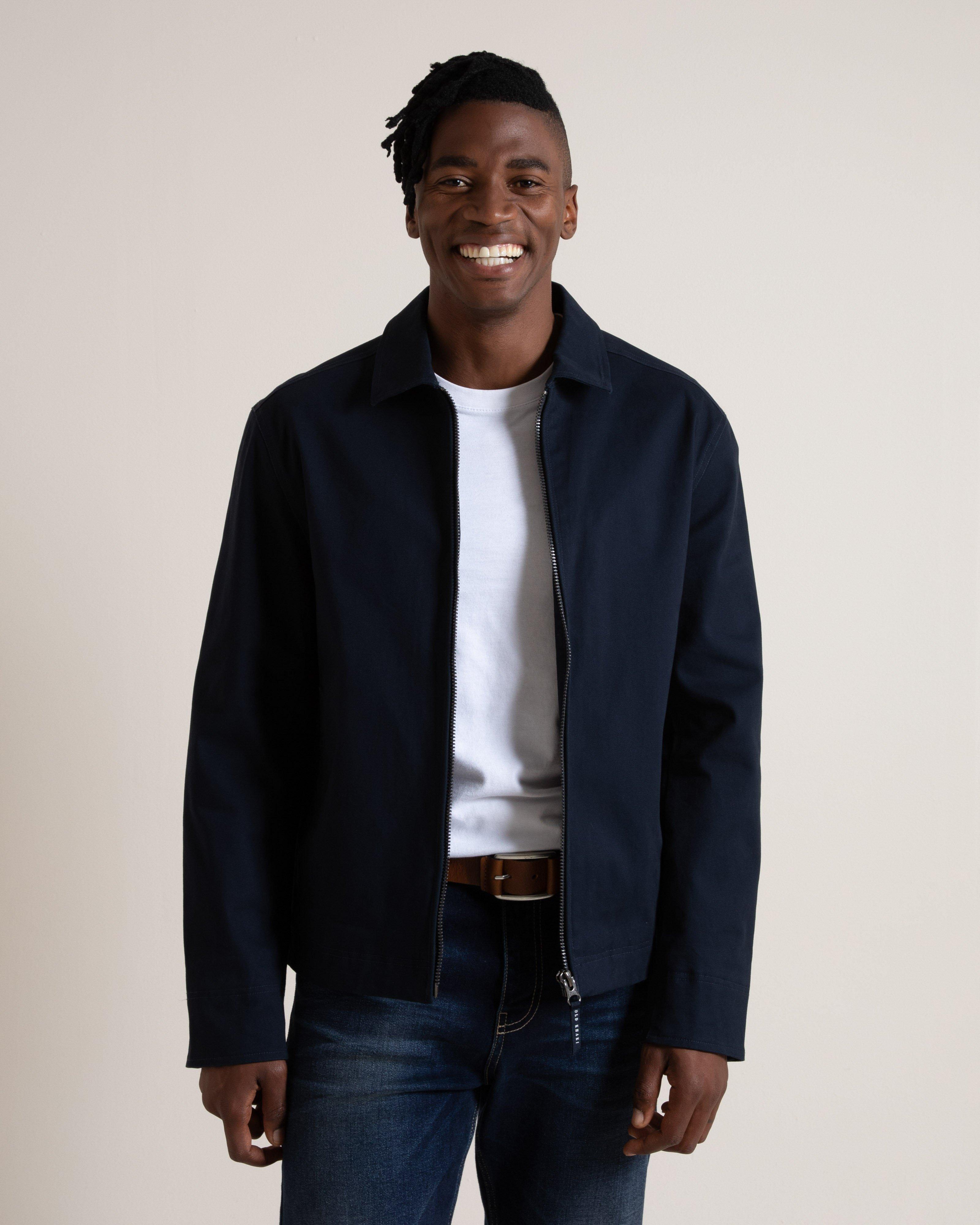 Old Khaki Men's Chase Cotton Harrington Zip-Up Jacket | Cape Union