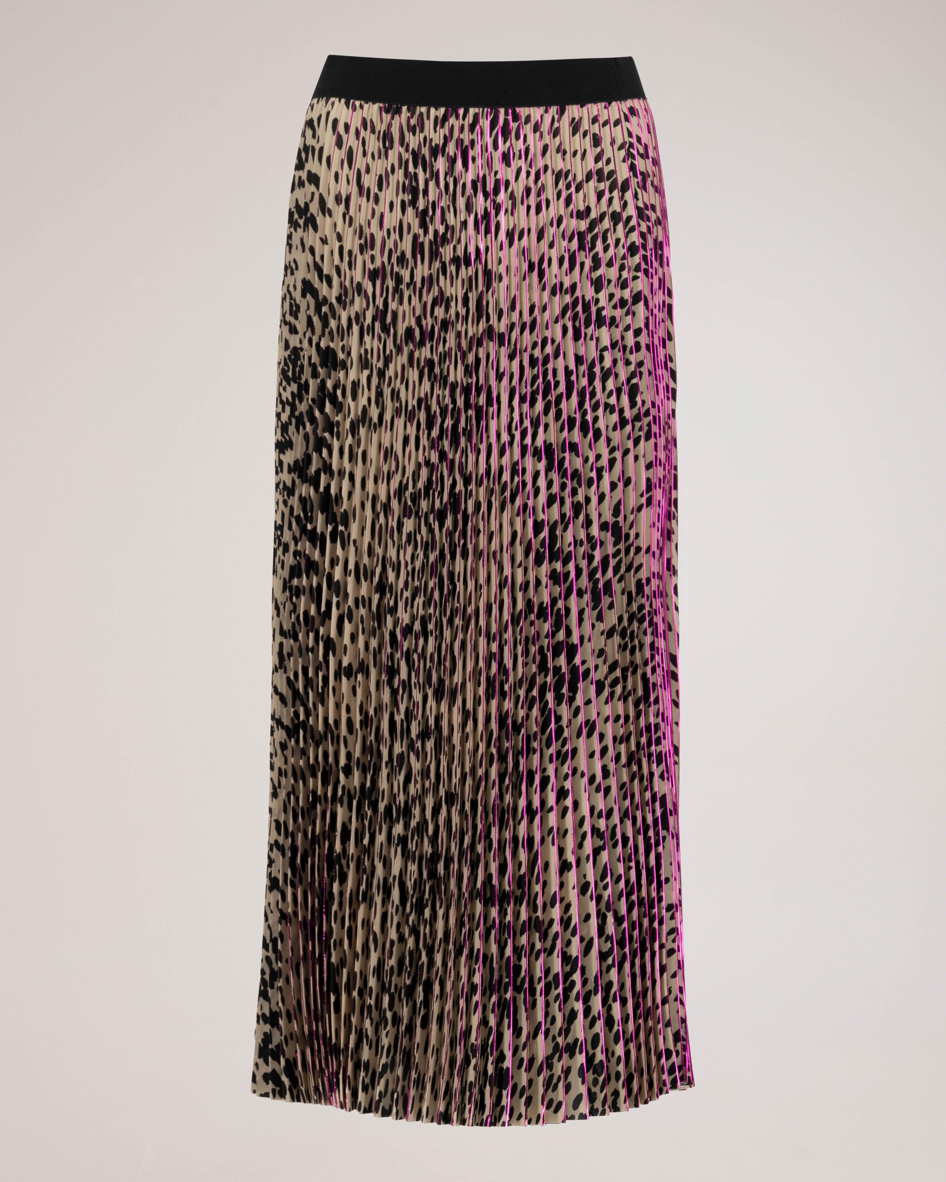 Evan Printed Pleated Skirt - Poetry Clothing Store