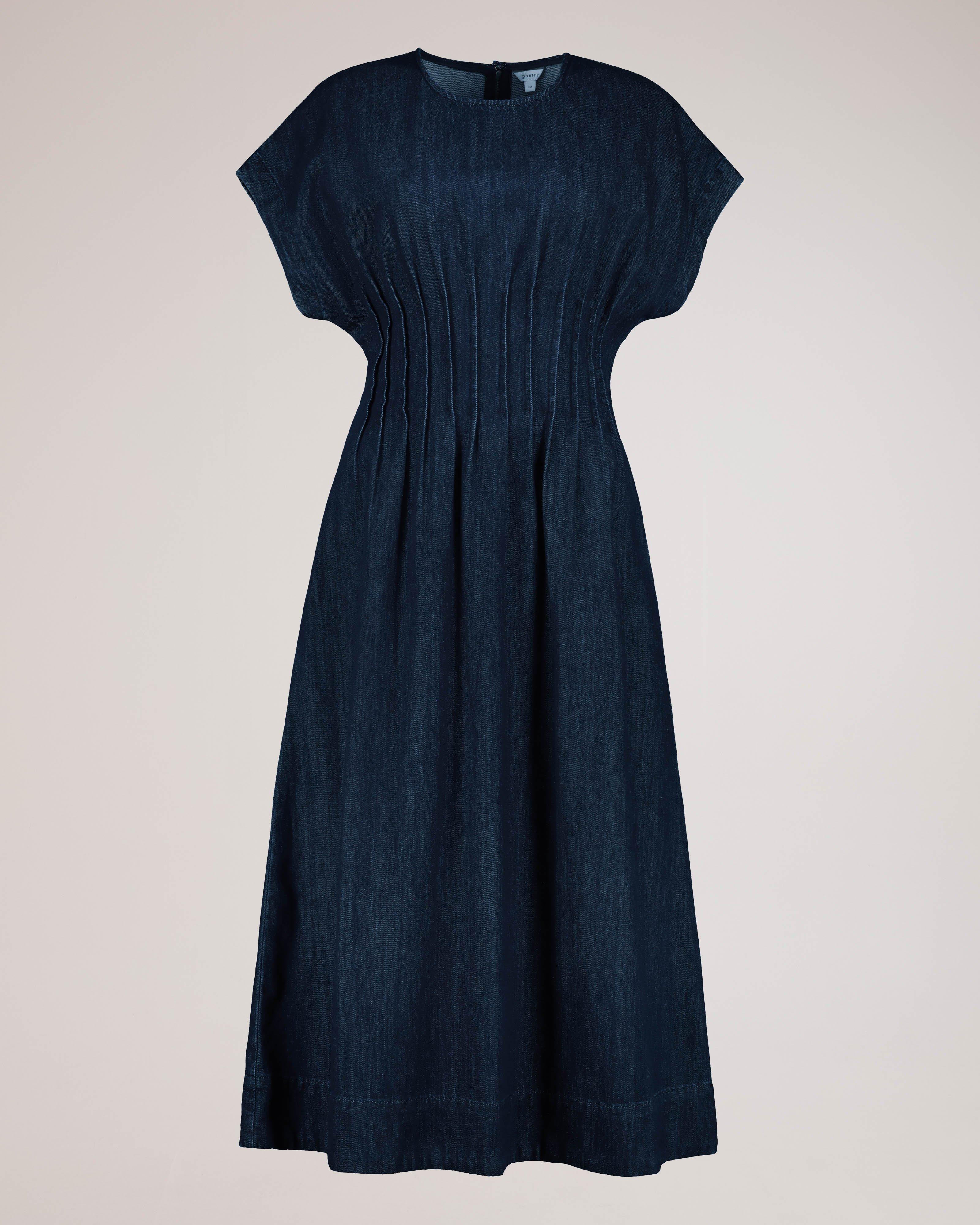 poetry denim dress Amoux Denim Dress