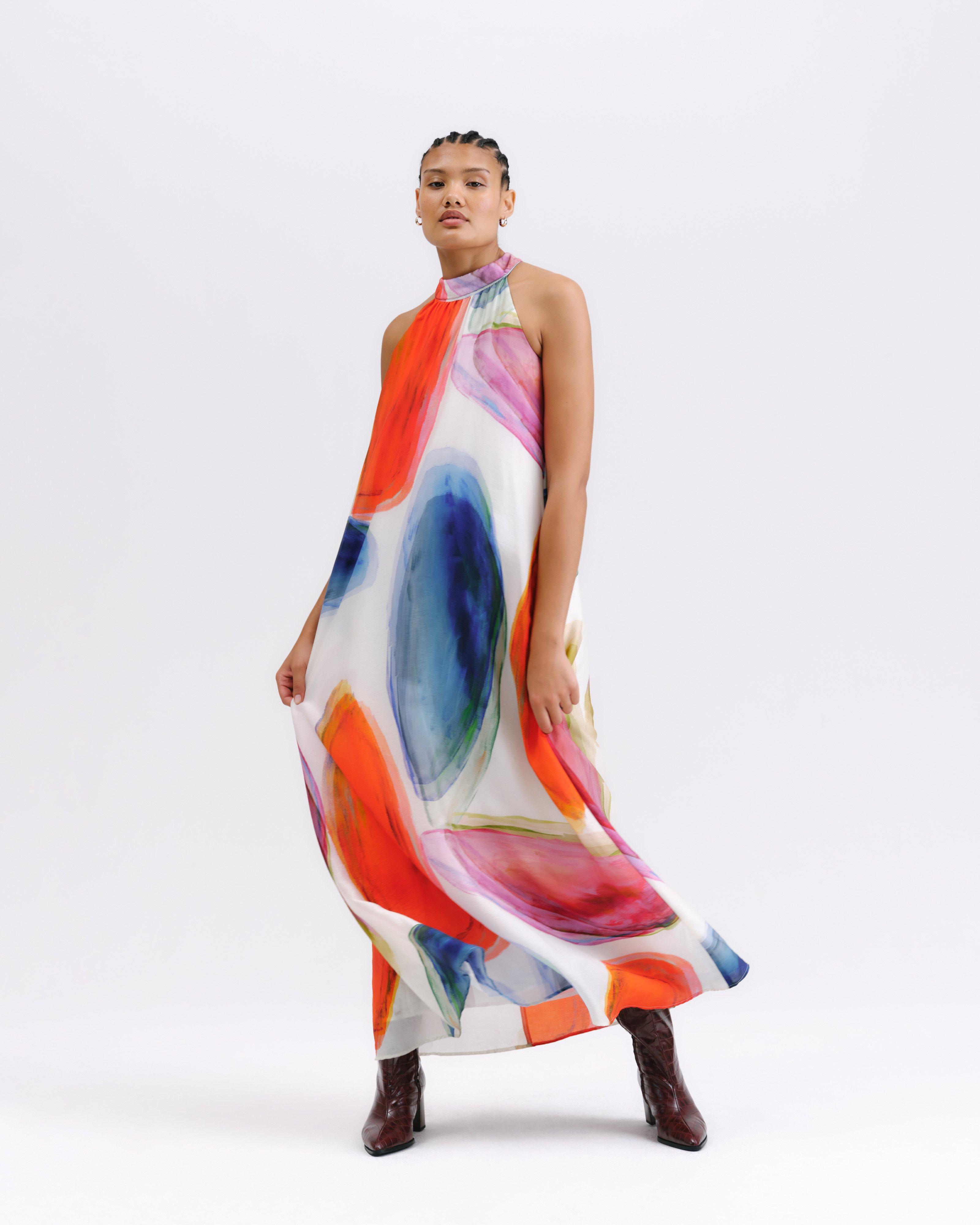  Gwenn Printed Dress -  Assorted