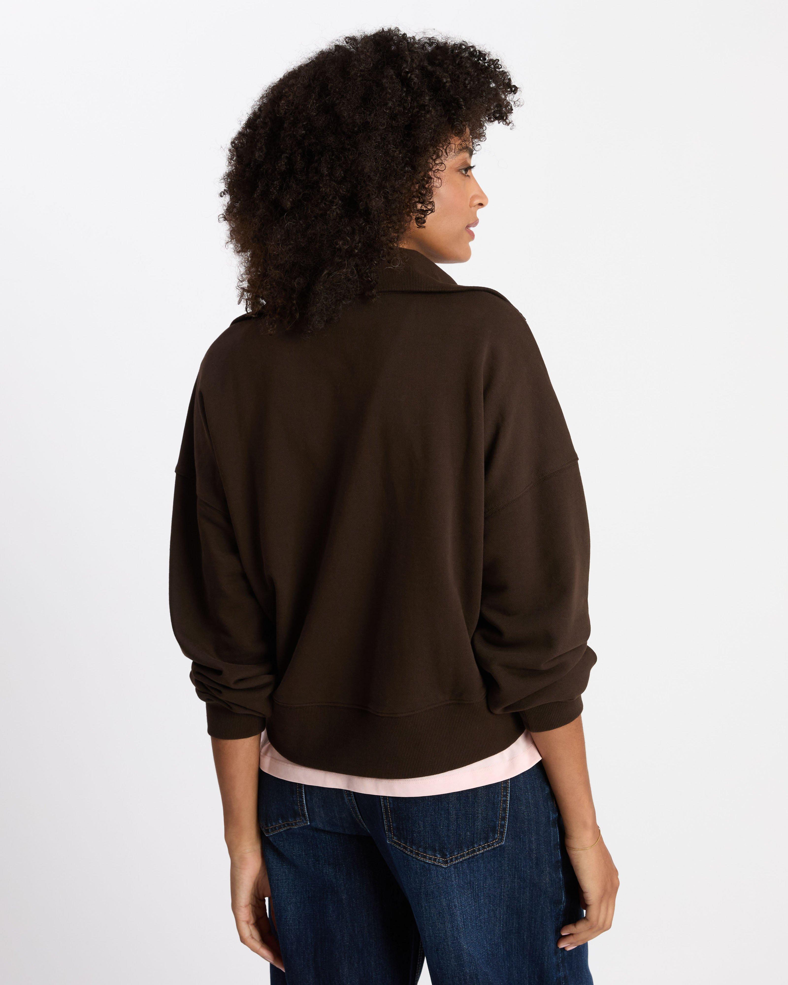  Laurel Sweat Top -  Chocolate