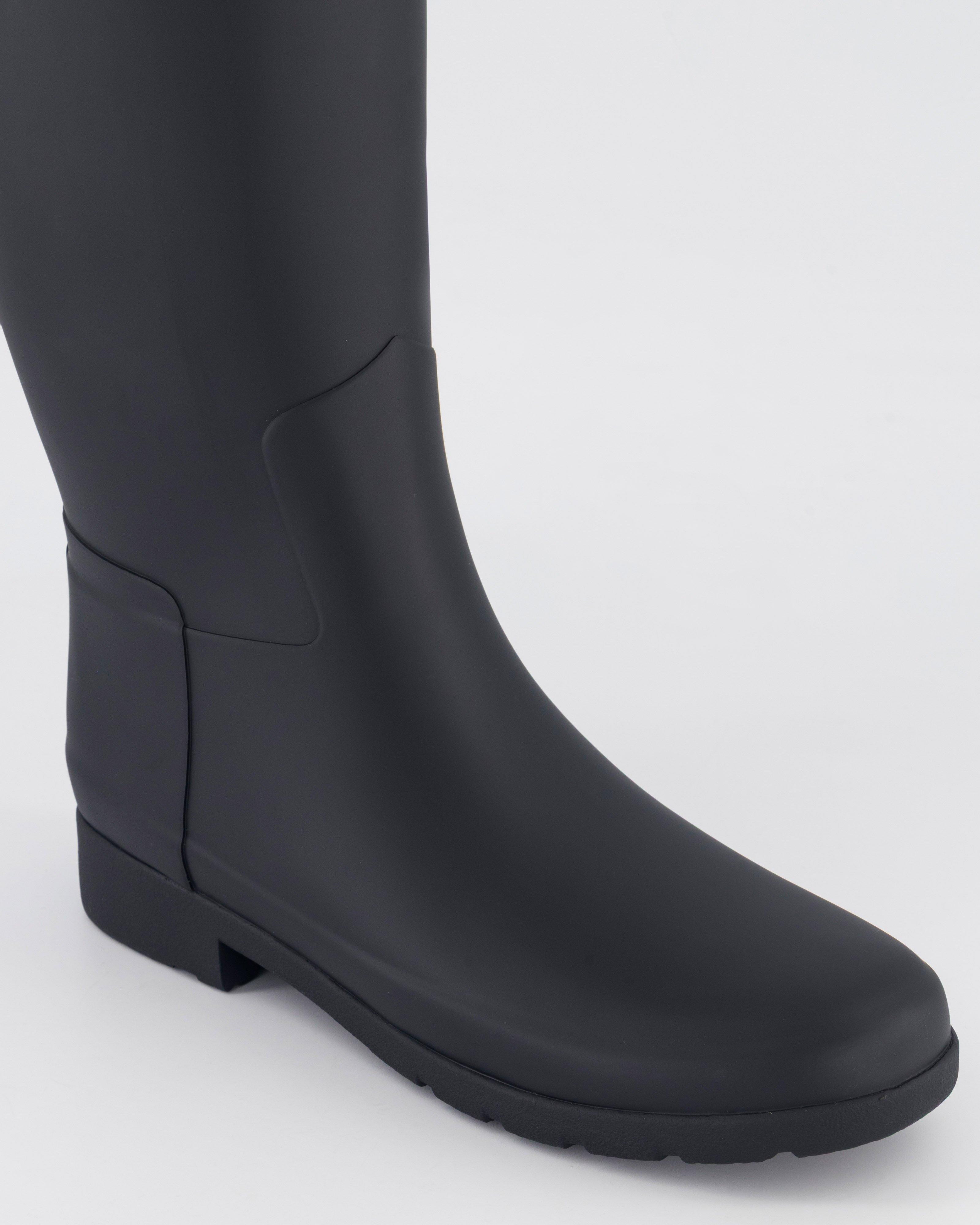 Hunter Refined Gold Trim Tall Boot - Poetry Clothing Store