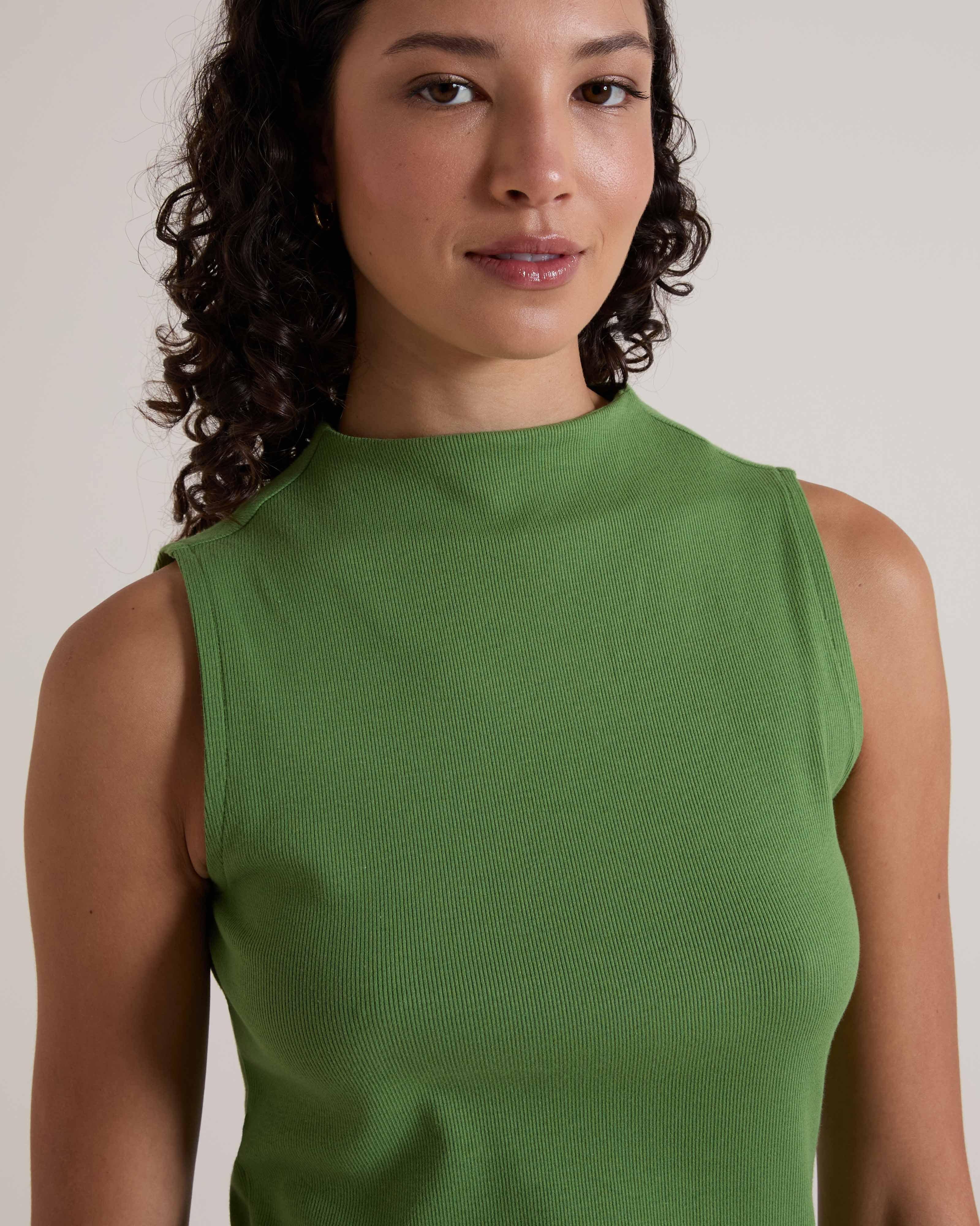 Women's Kelly Muscle Tank | Old Khaki