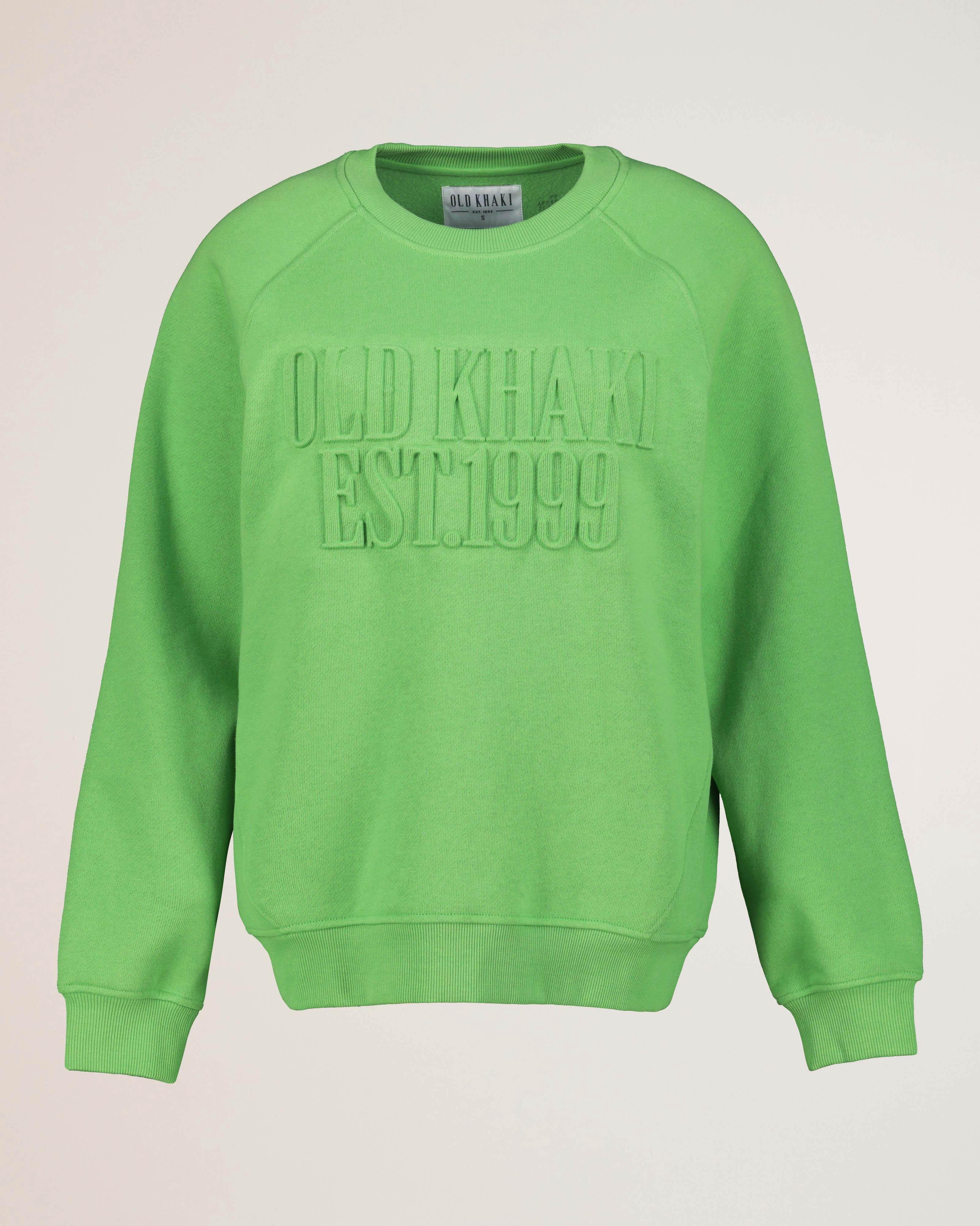 Women's Bonnie Embossed Sweat | Old Khaki