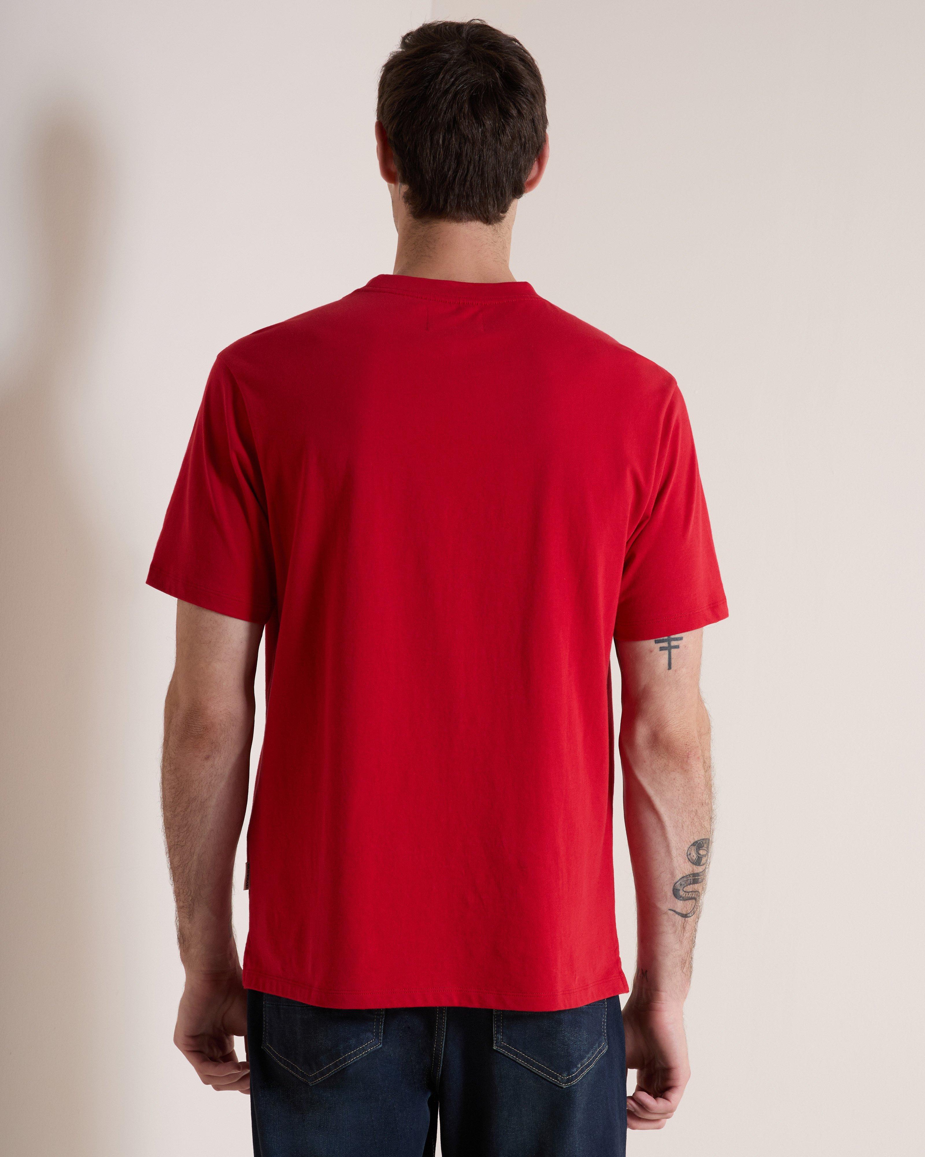 Old Khaki Men's Siya Embossed Pigment Overdye T-Shirt | Cape Union