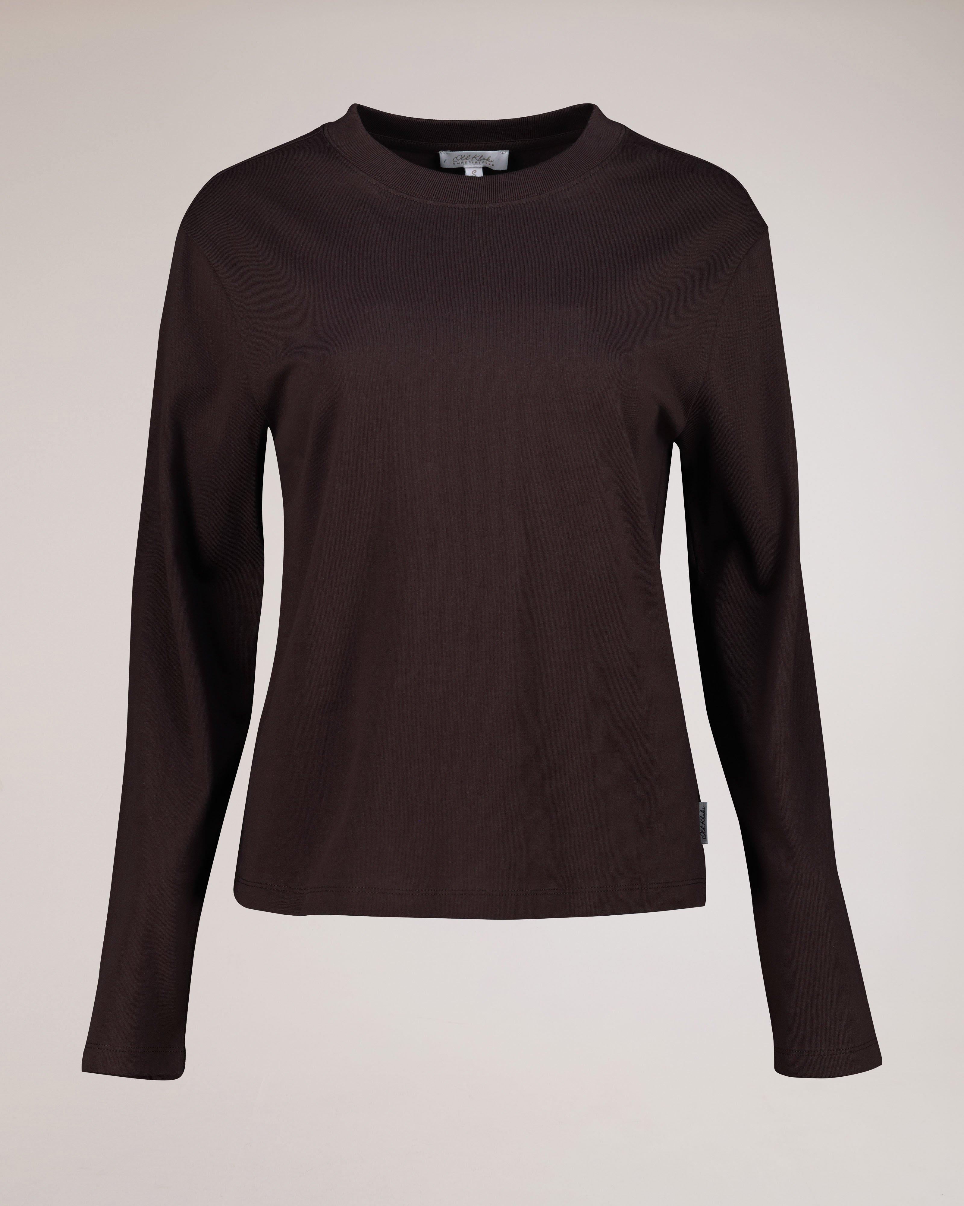 トップス argue SOFTY OLDCOTTO BLEND T-SHIRT/LONG Old Khaki Women's Zandi Long Sleeve T-Shirt | Cape Union Mart