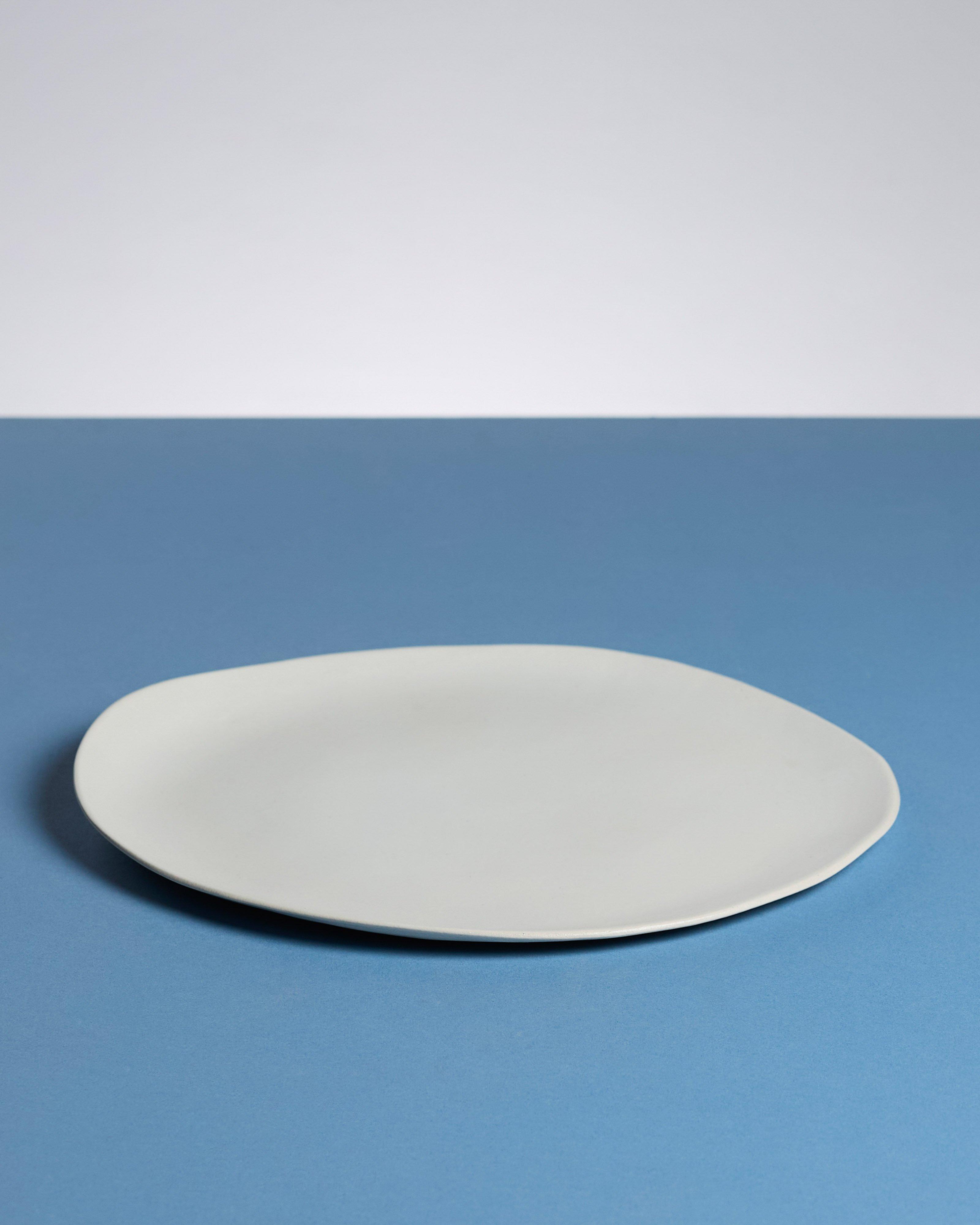  Pebble Serving Platter -  Milk