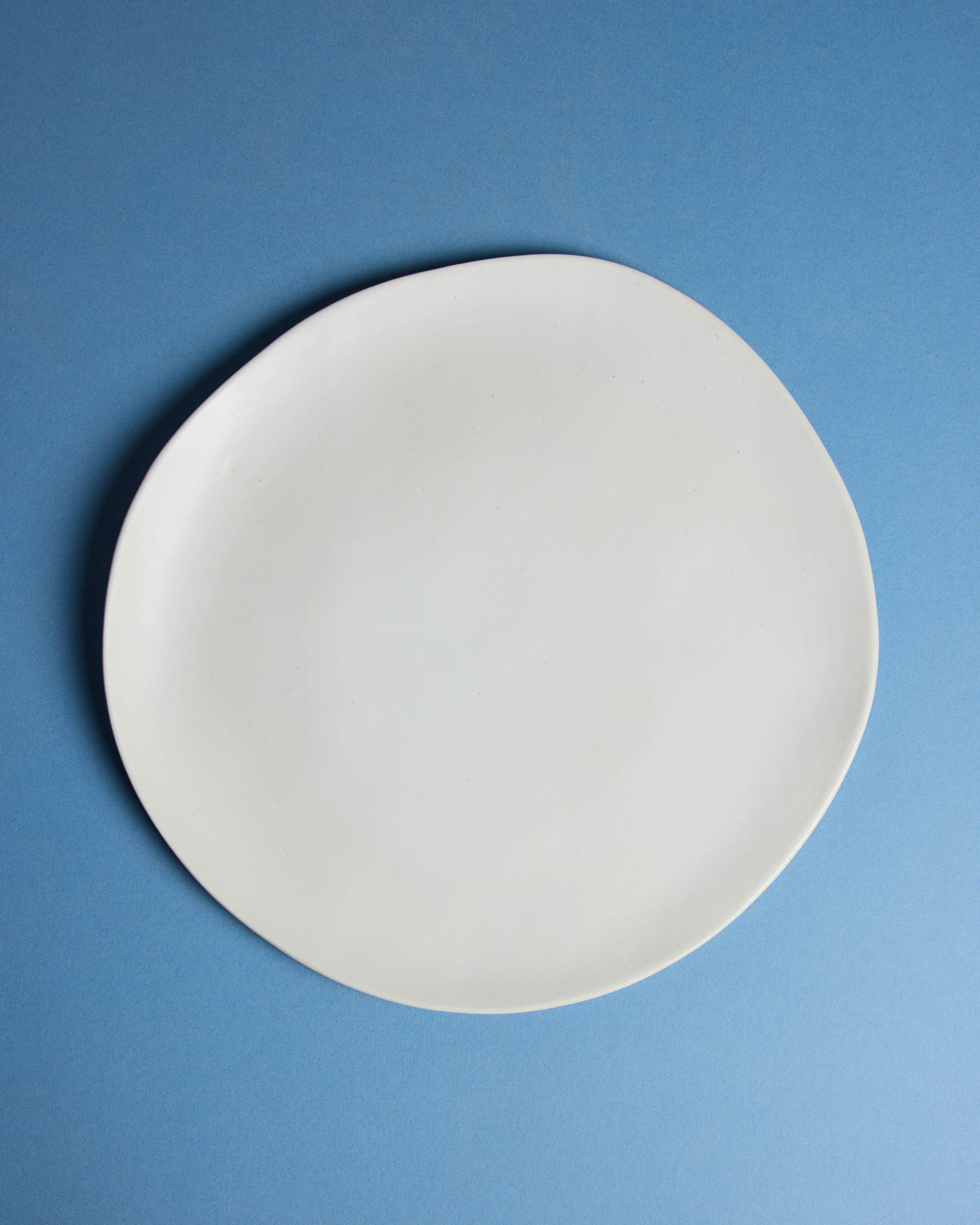  Pebble Serving Platter -  Milk
