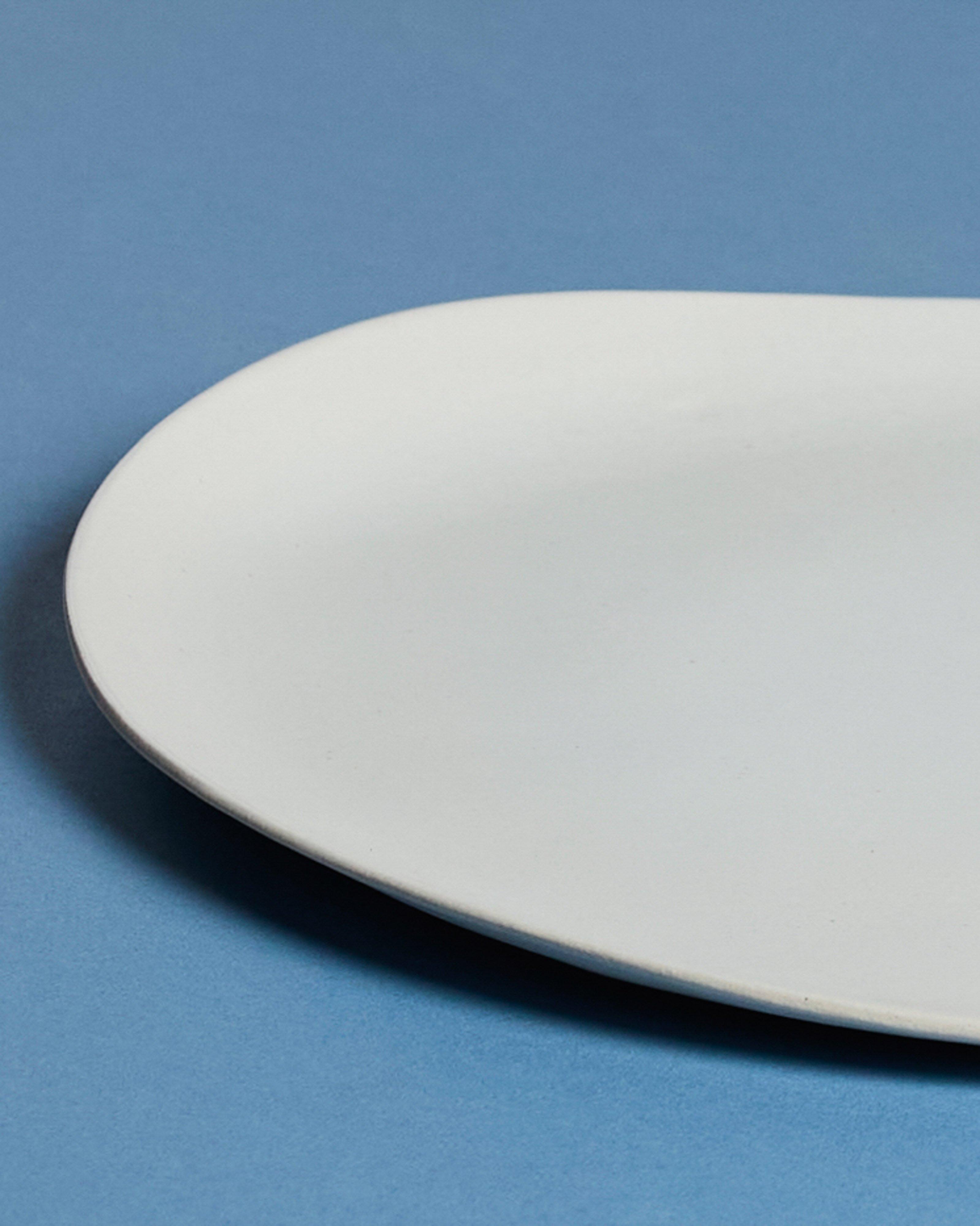  Pebble Serving Platter -  Milk