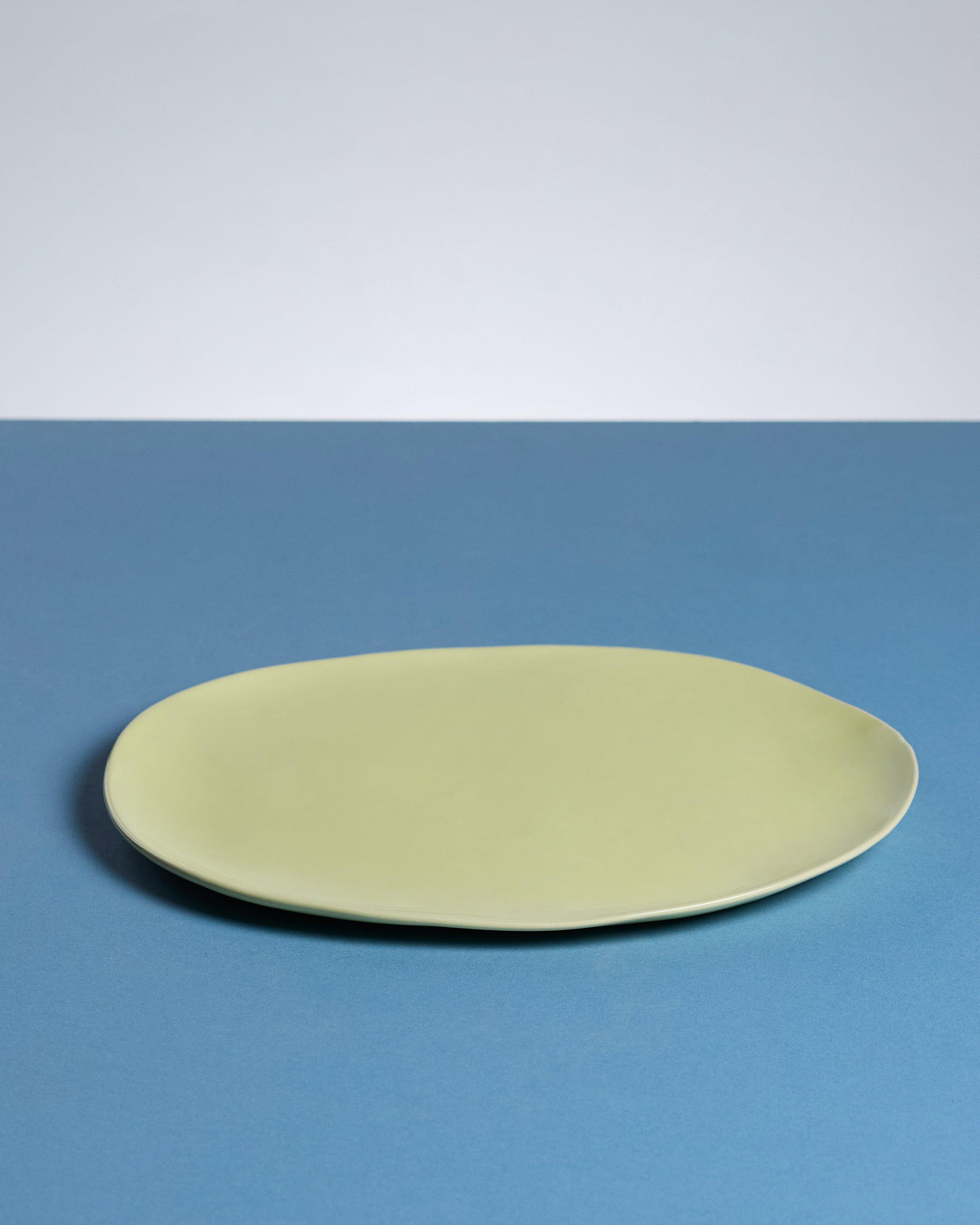  Pebble Serving Platter -  Yellow