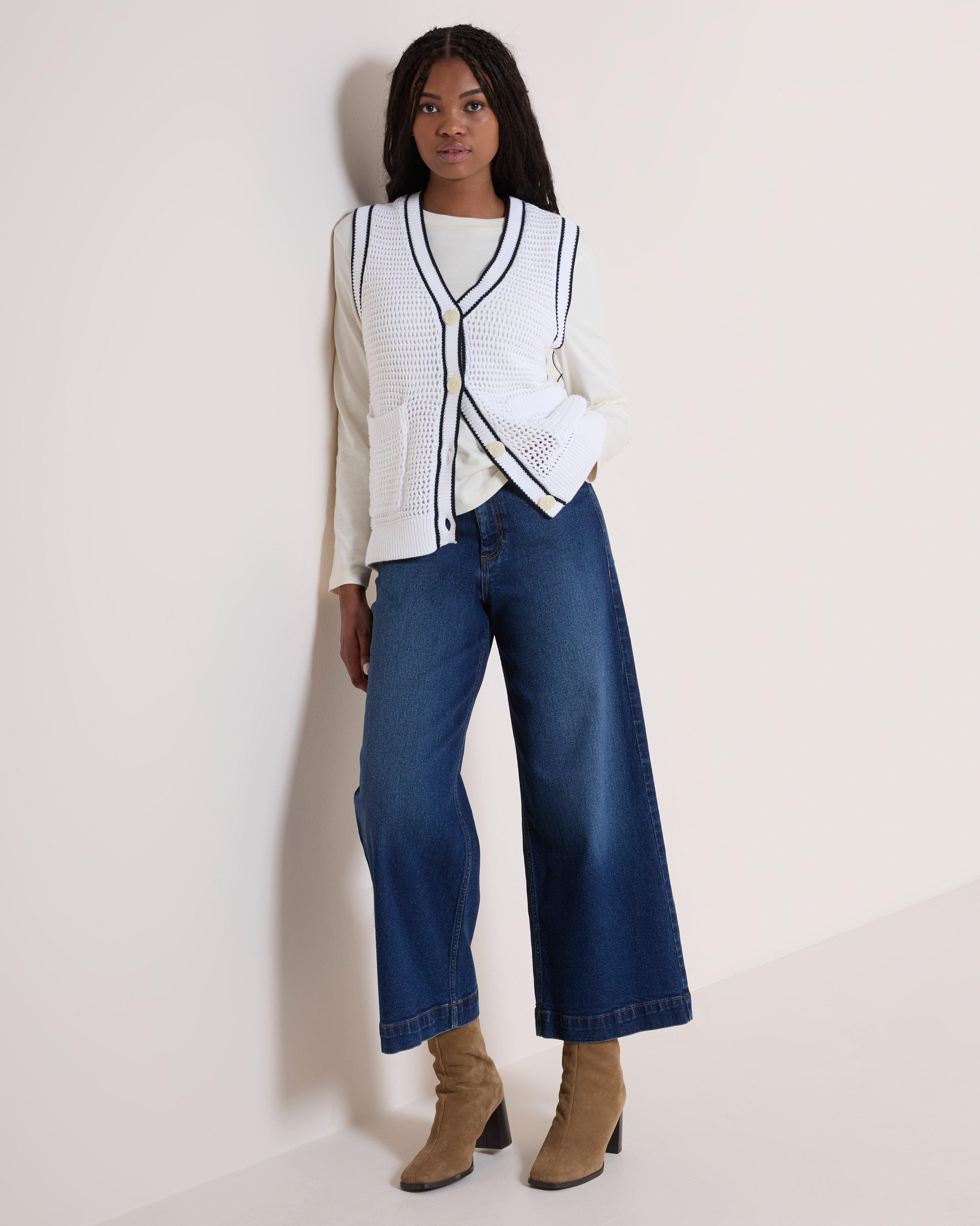 Women's Tizzi Sleeveless Cardigan | Old Khaki