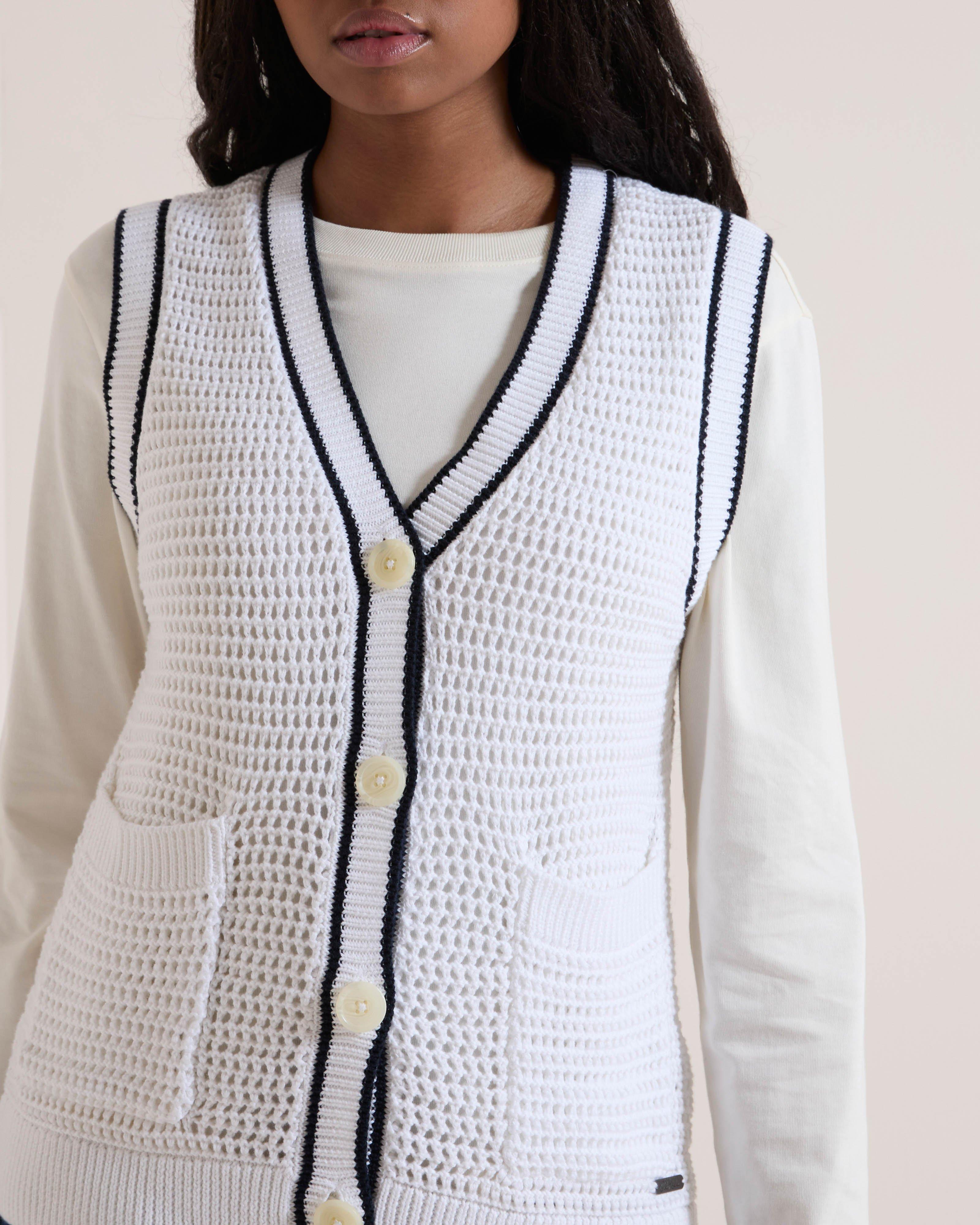Women's Tizzi Sleeveless Cardigan | Old Khaki