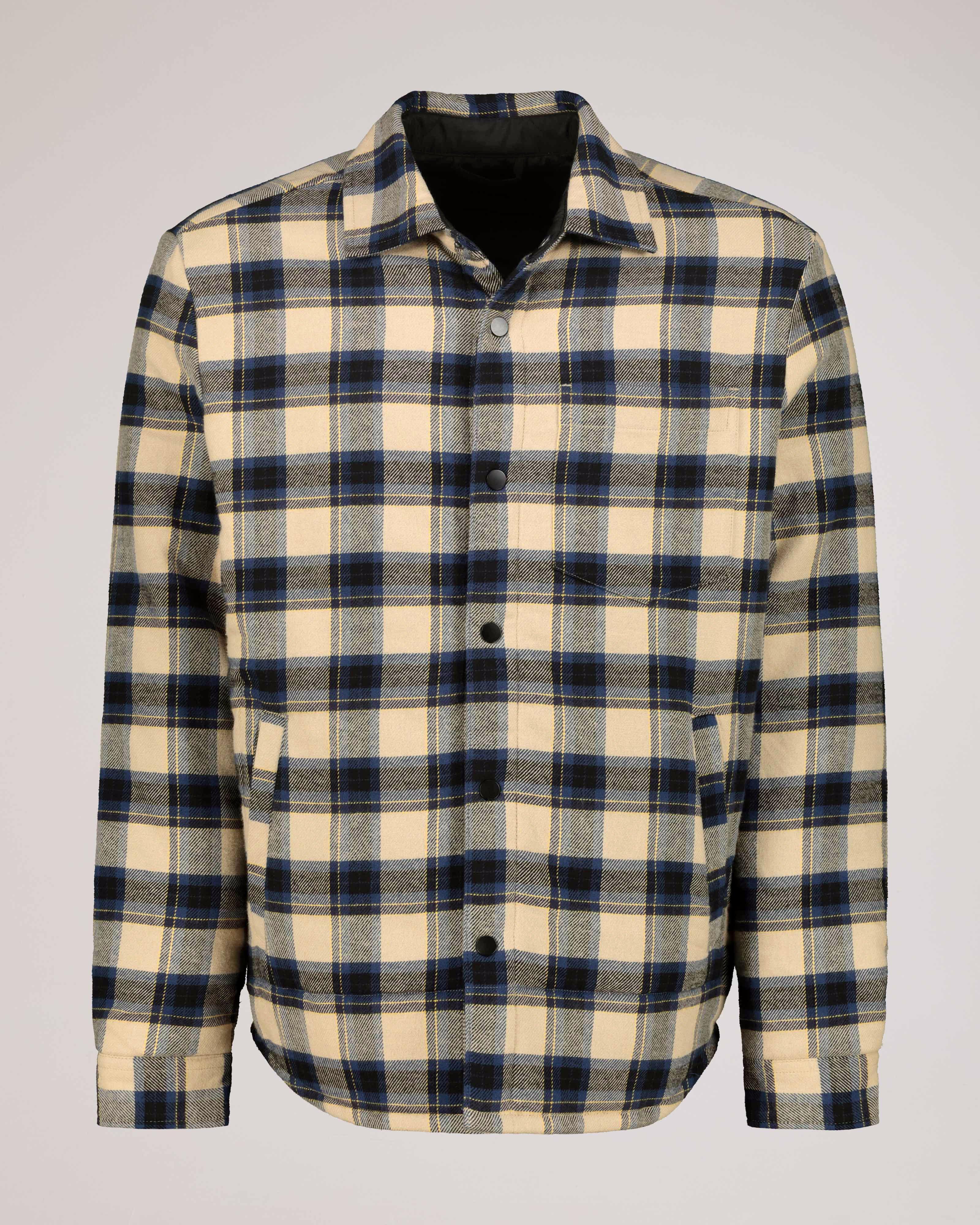 Old Khaki Men's Teddy Check Shacket | Cape Union Mart