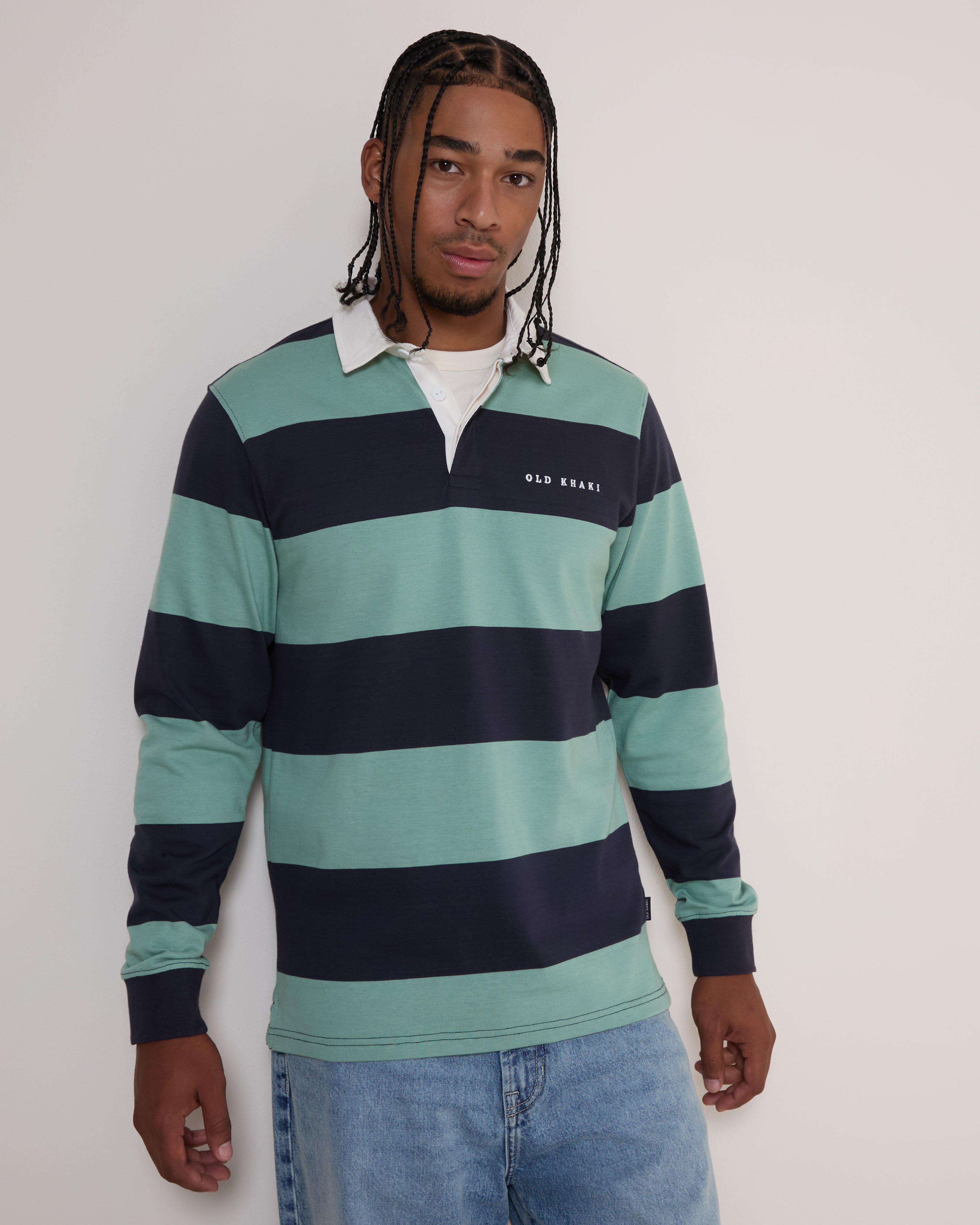 BELVET Striped Rugby Shirt 即完品 Striped Rugby Shirt – BELVET