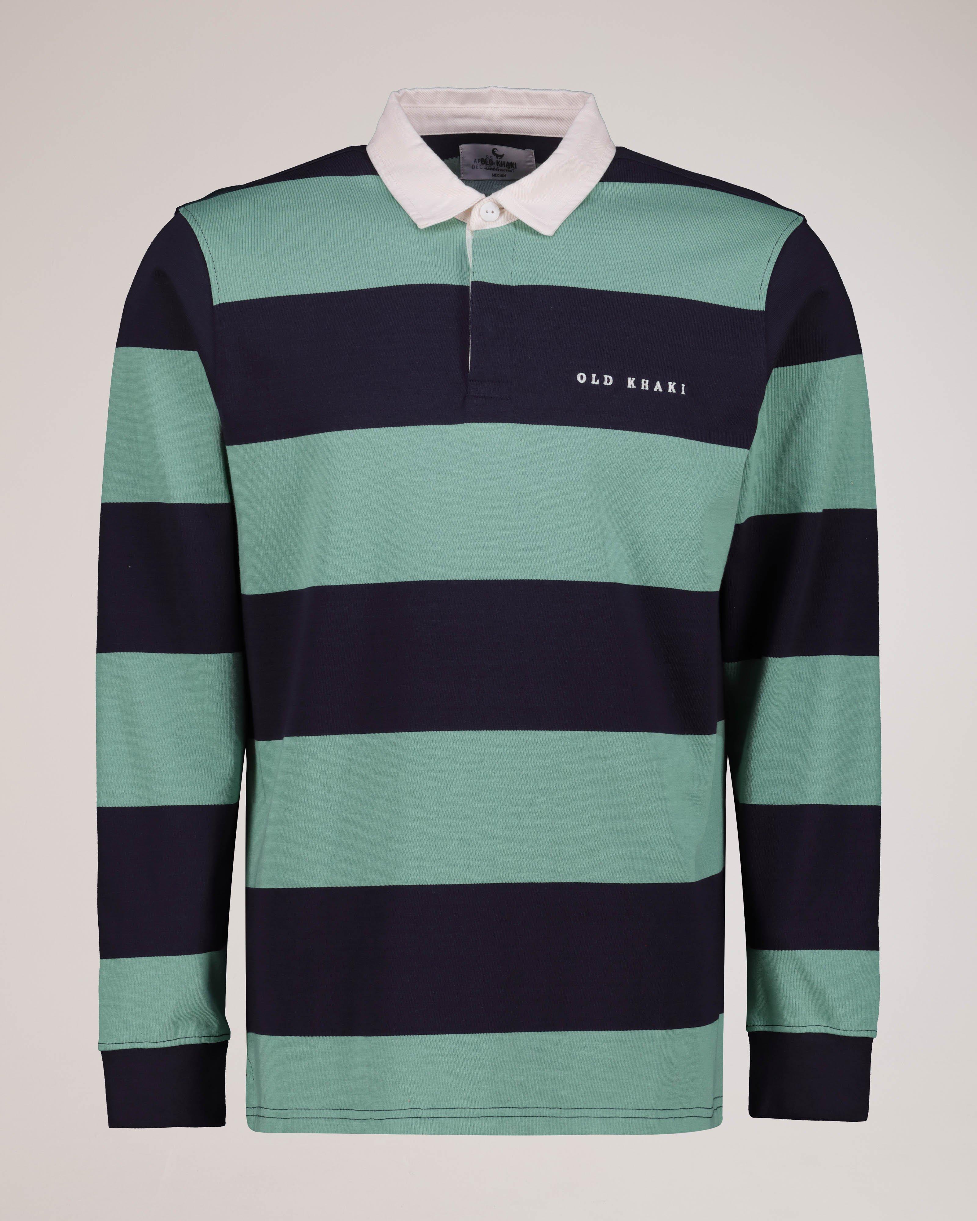 BELVET Striped Rugby Shirt 即完品 Striped Rugby Shirt – BELVET