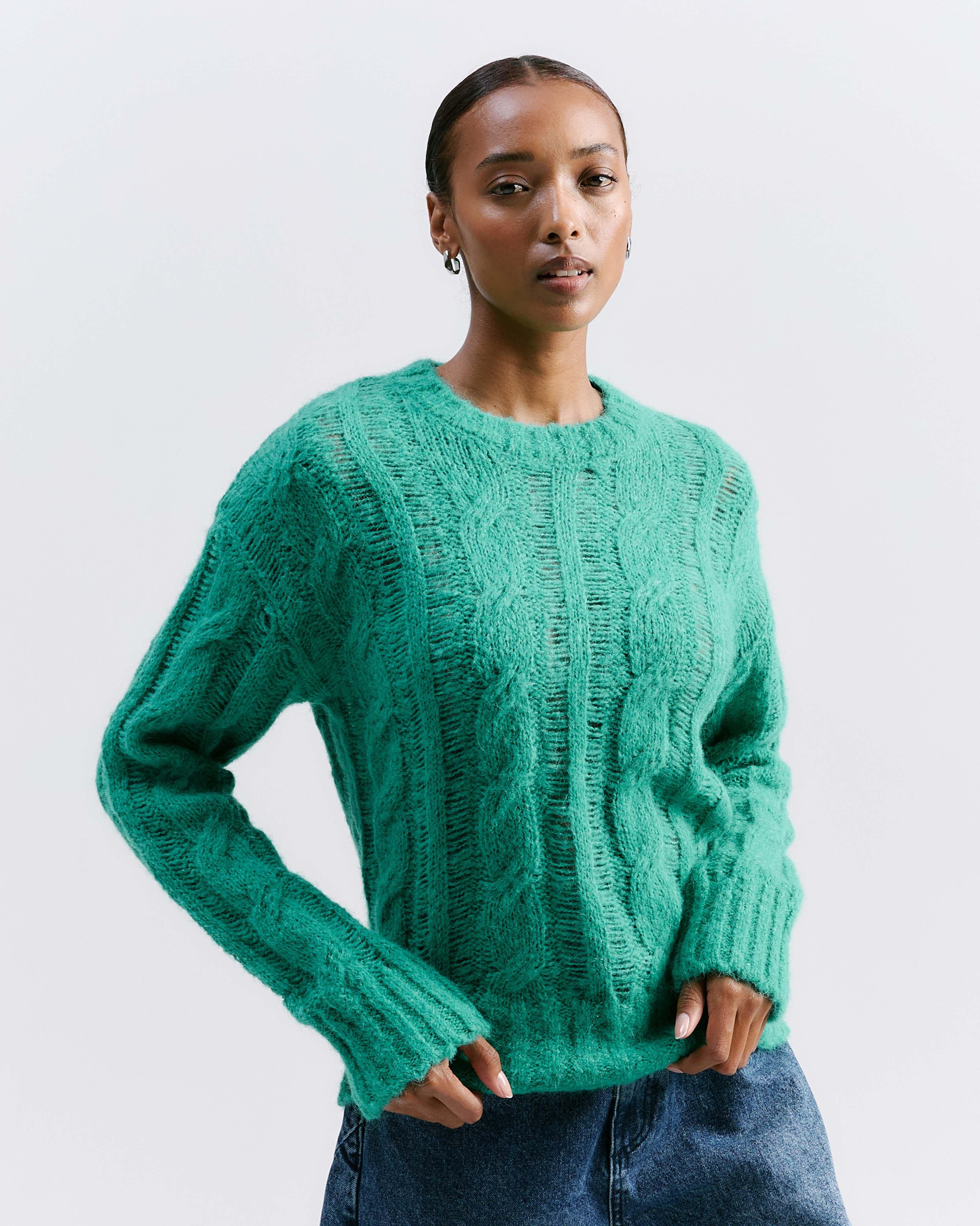 Kester Cable Knit Jumper - Poetry Clothing Store