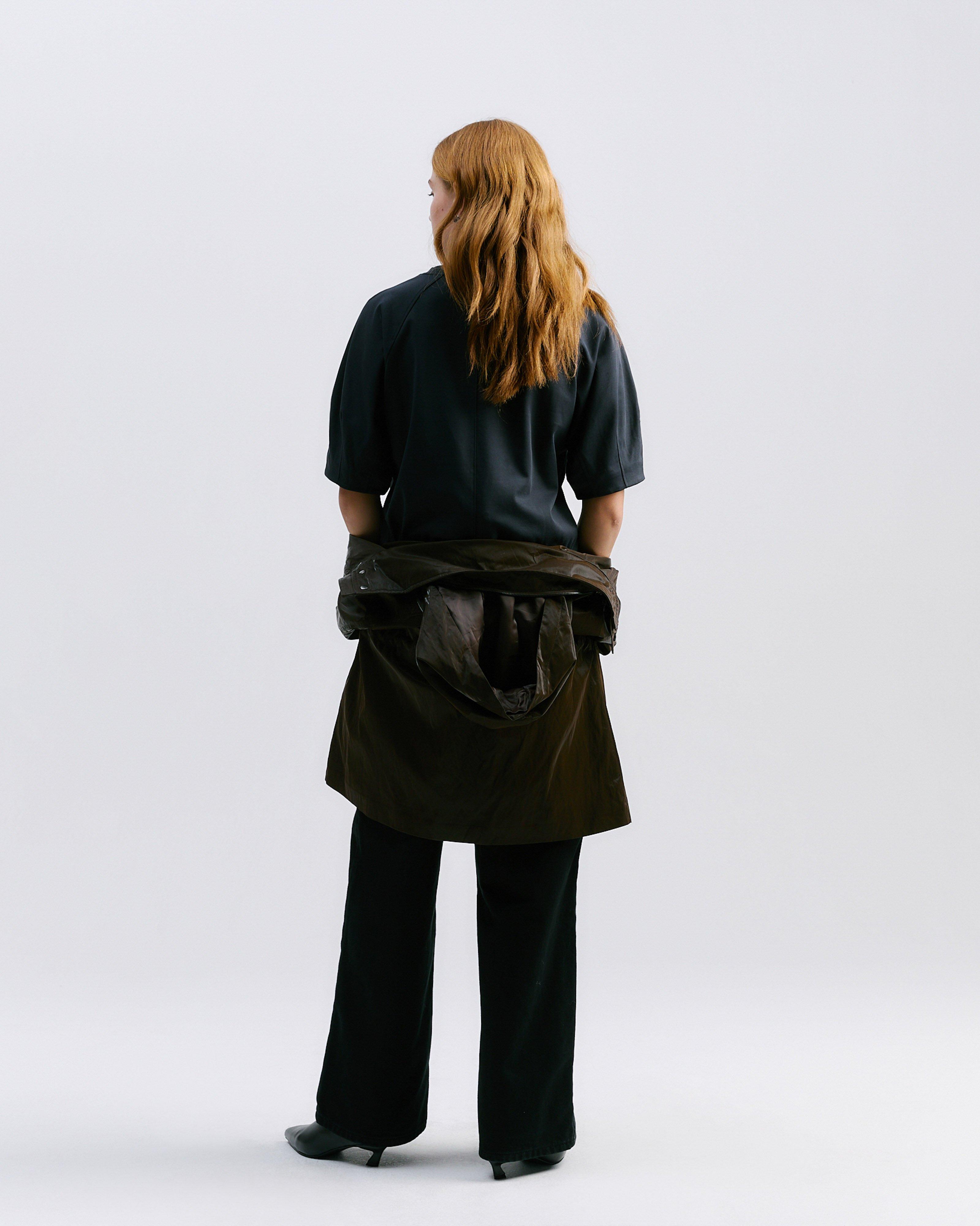  Norine Panelled T-Shirt -  Navy