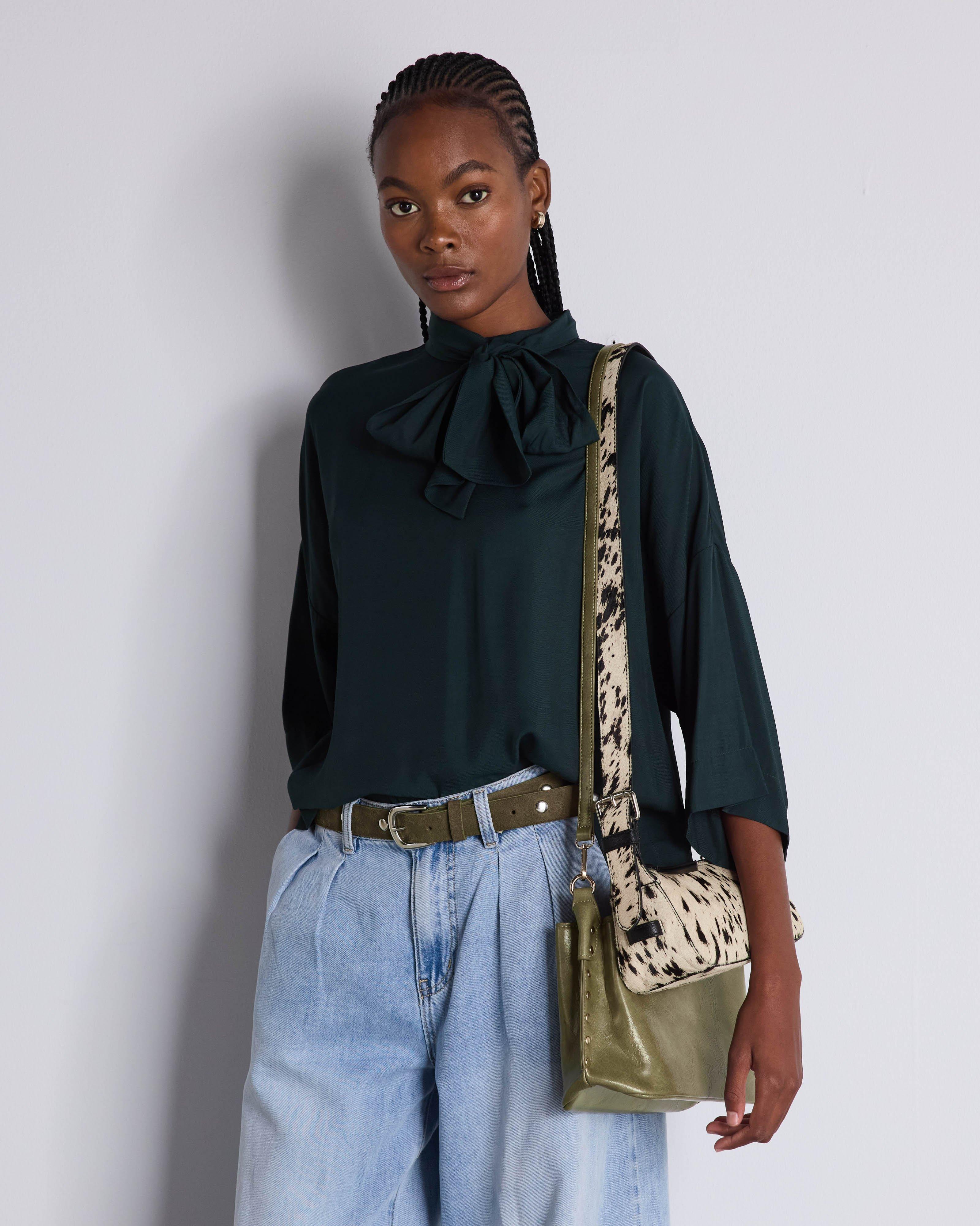 Aleida Kitty-Bow Blouse - Poetry Clothing Store